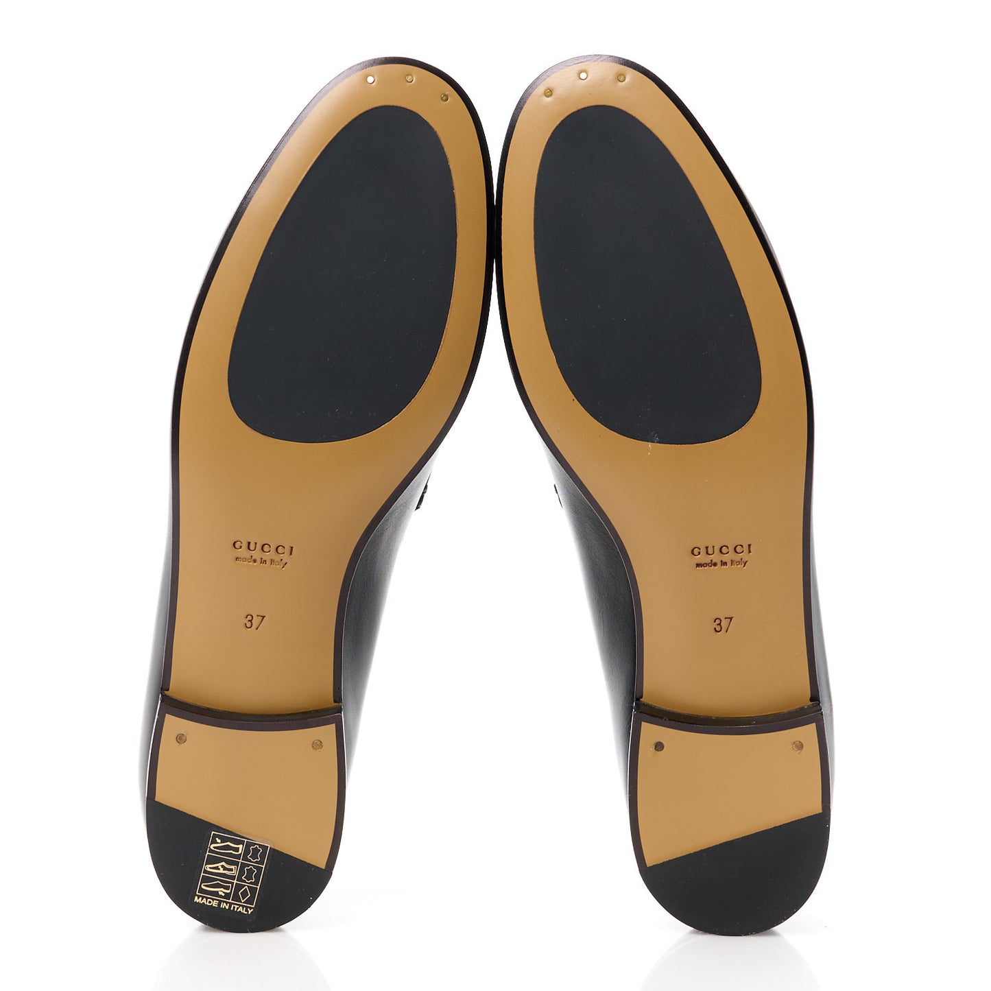 Calfskin Womens Jordaan Loafers 37 Black