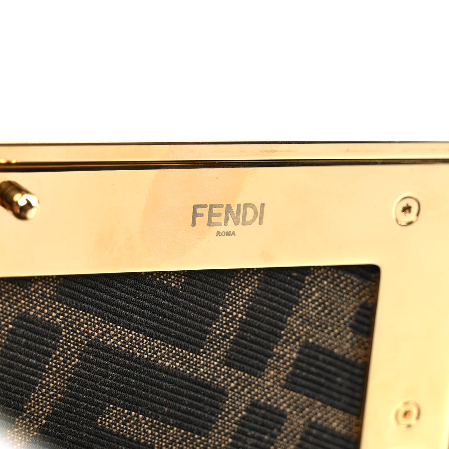 Shiny Nappa Small Fendi First Wasabi
