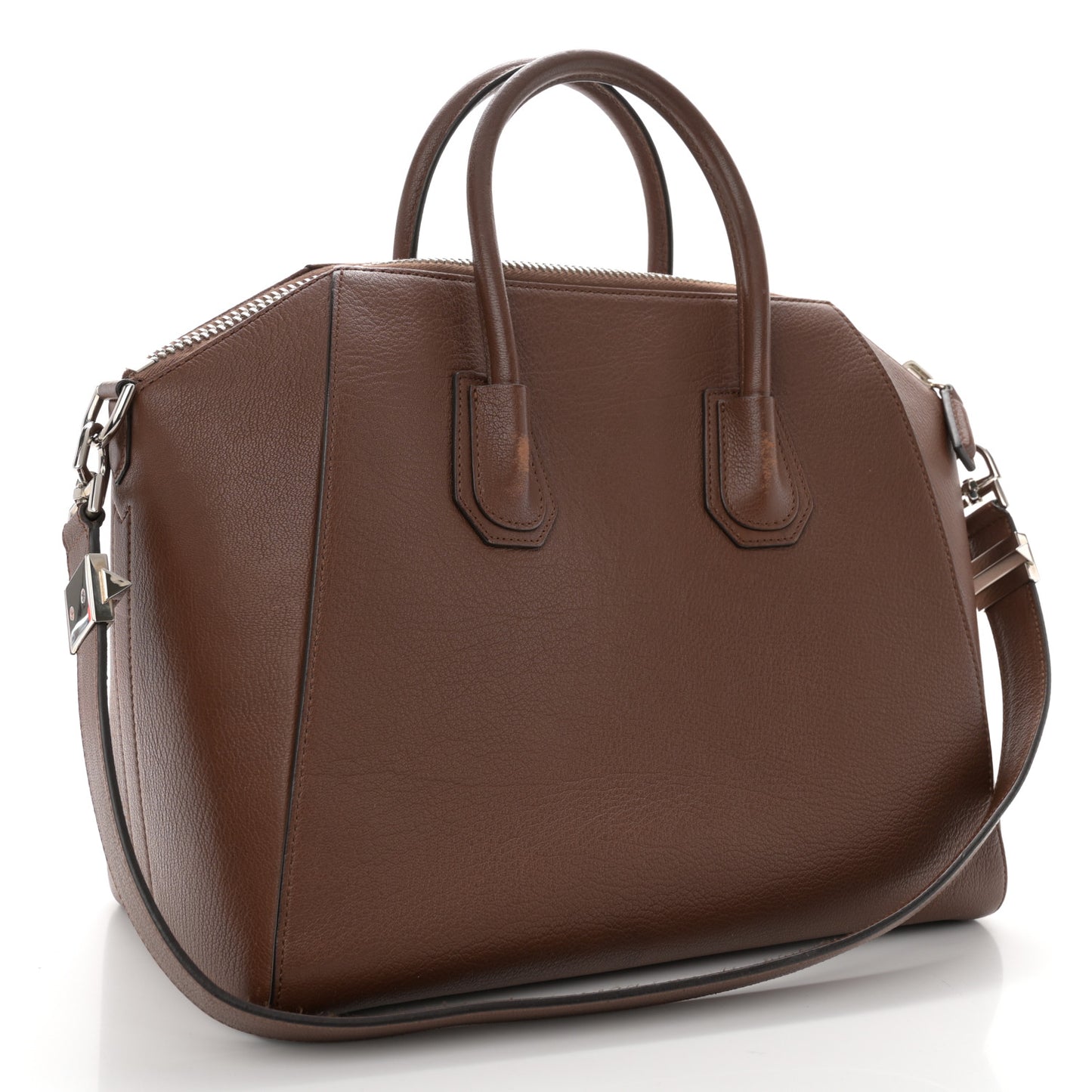 Sugar Goatskin Medium Antigona Cognac