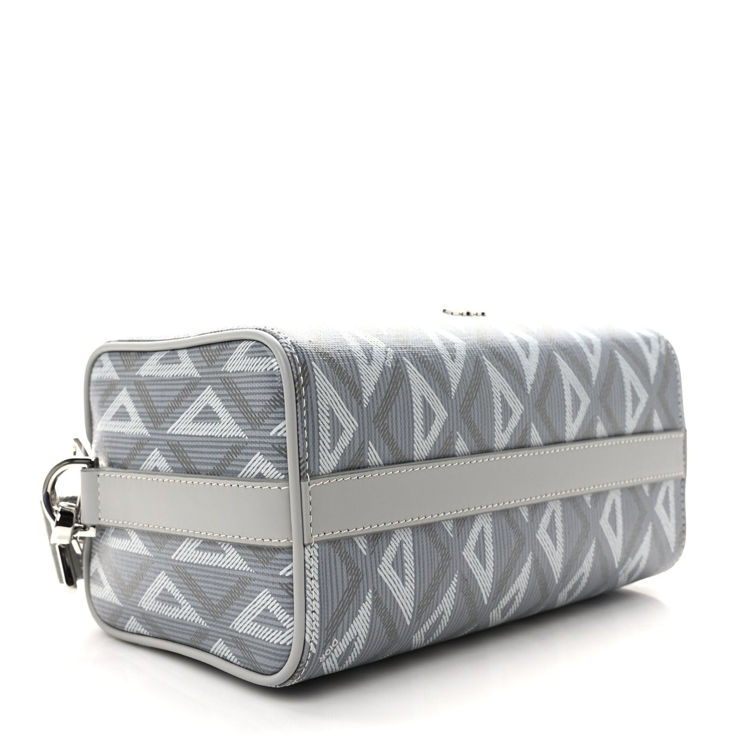 Coated Canvas CD Diamond Lingot 22 Bag Gray