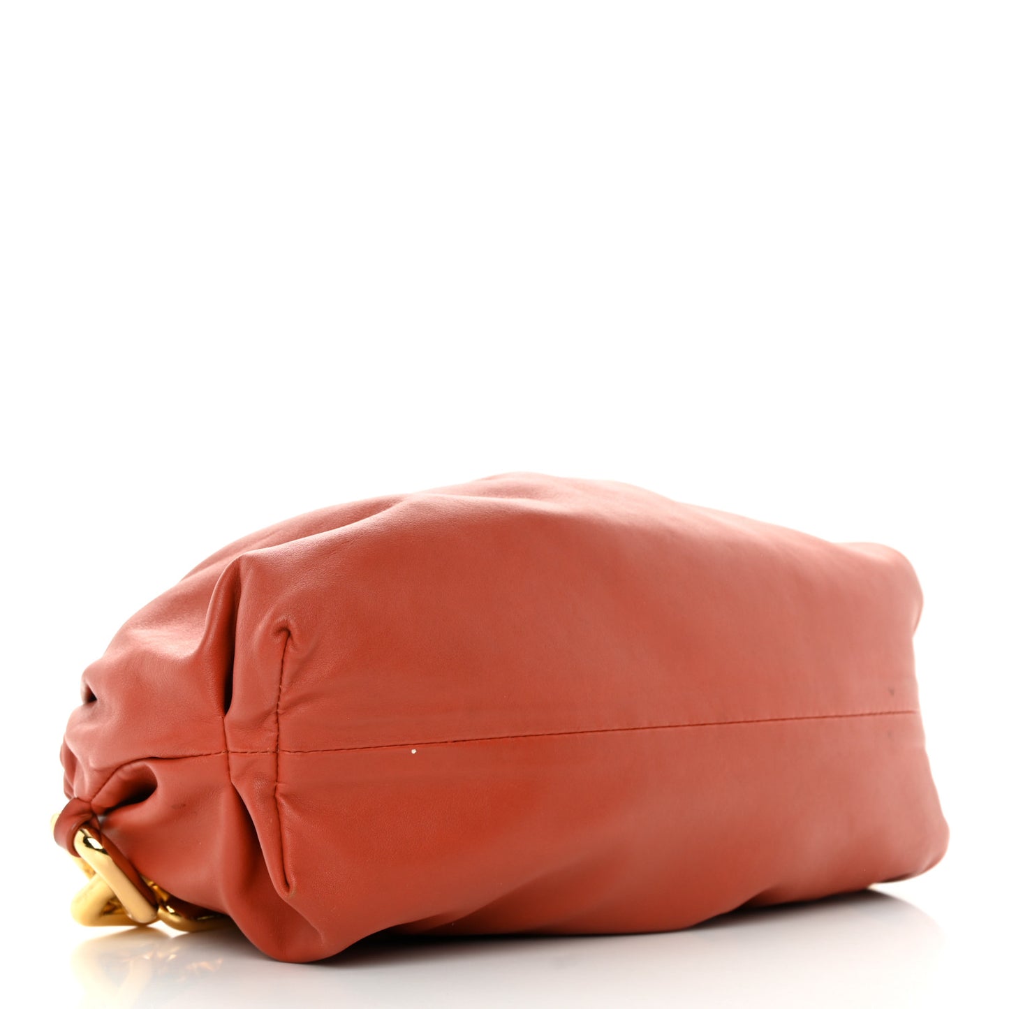 Calfskin The Pouch Chain Orange