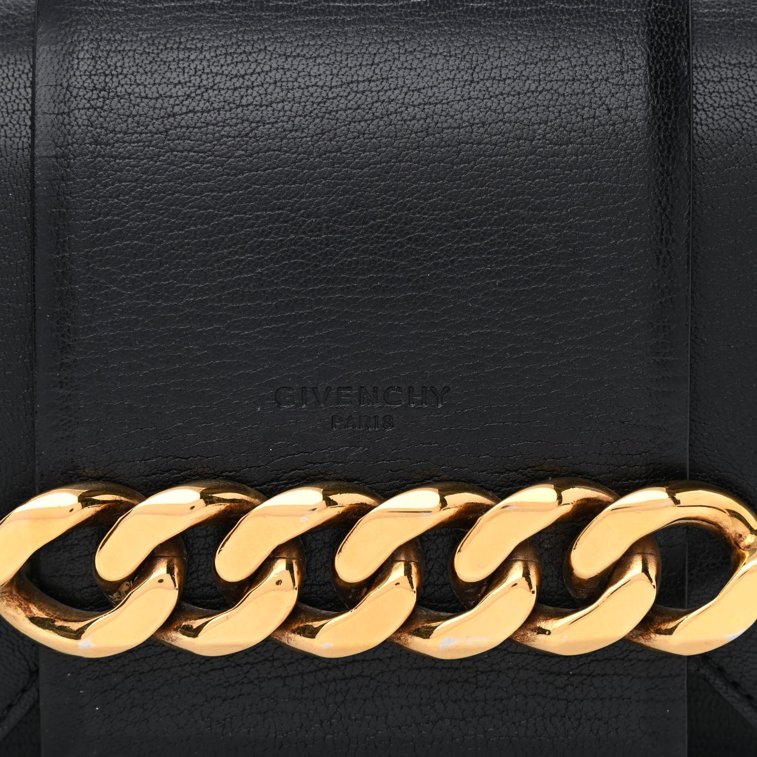 Givenchy Goatskin Infinity Flap Bag Black 7 of 9