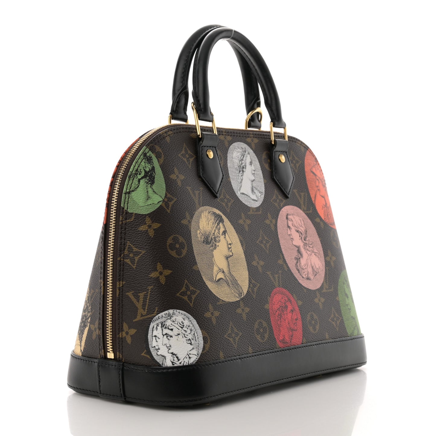 X FORNASETTI Monogram Cameo Alma PM