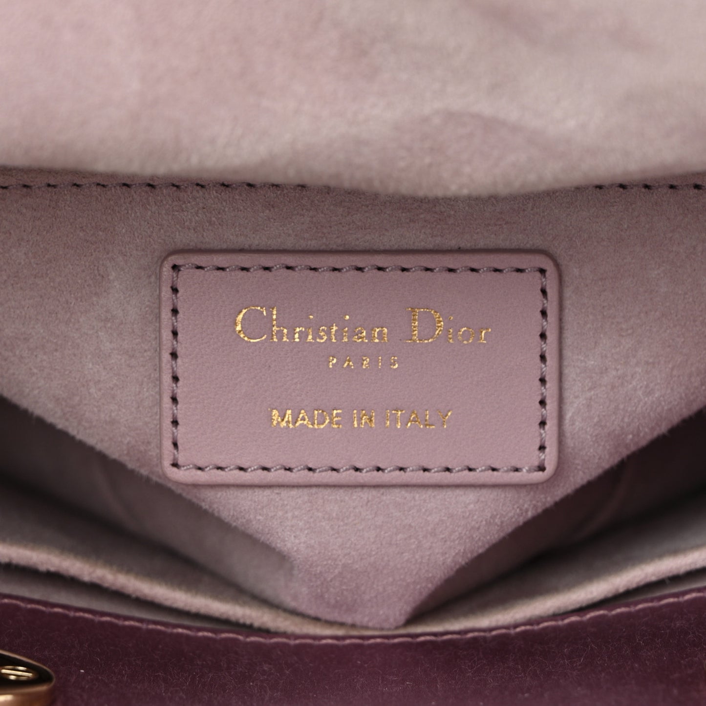 Satin Swarovski Crystal Cannage Small My ABC Lady Dior Pink