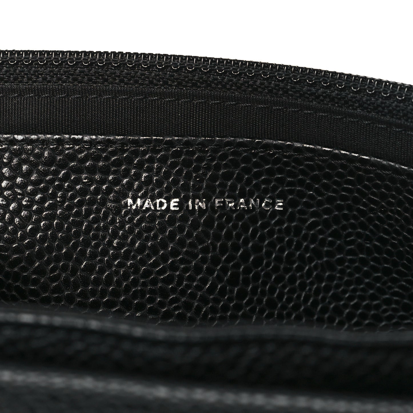 Caviar Half Moon Wallet On Chain WOC Black