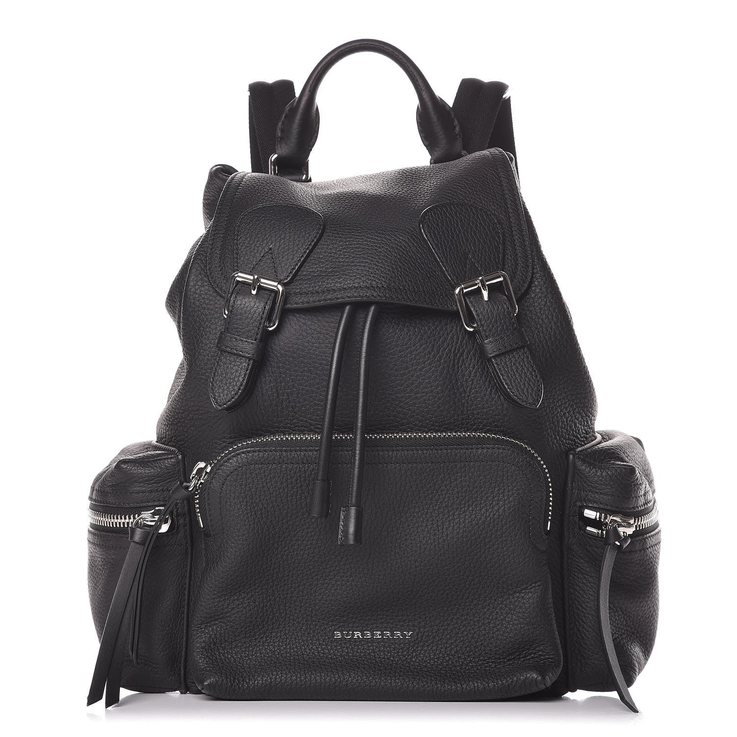 deerskin leather backpack Burberry Deerskin Medium Rucksack Backpack Black 404821 – FASHIONPHILE