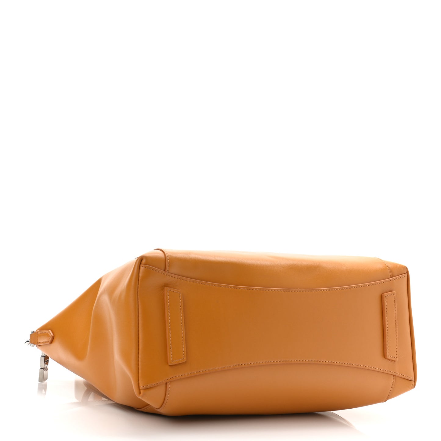 Box Calfskin Small Antigona Sport Top Handle Bag Pumpkin