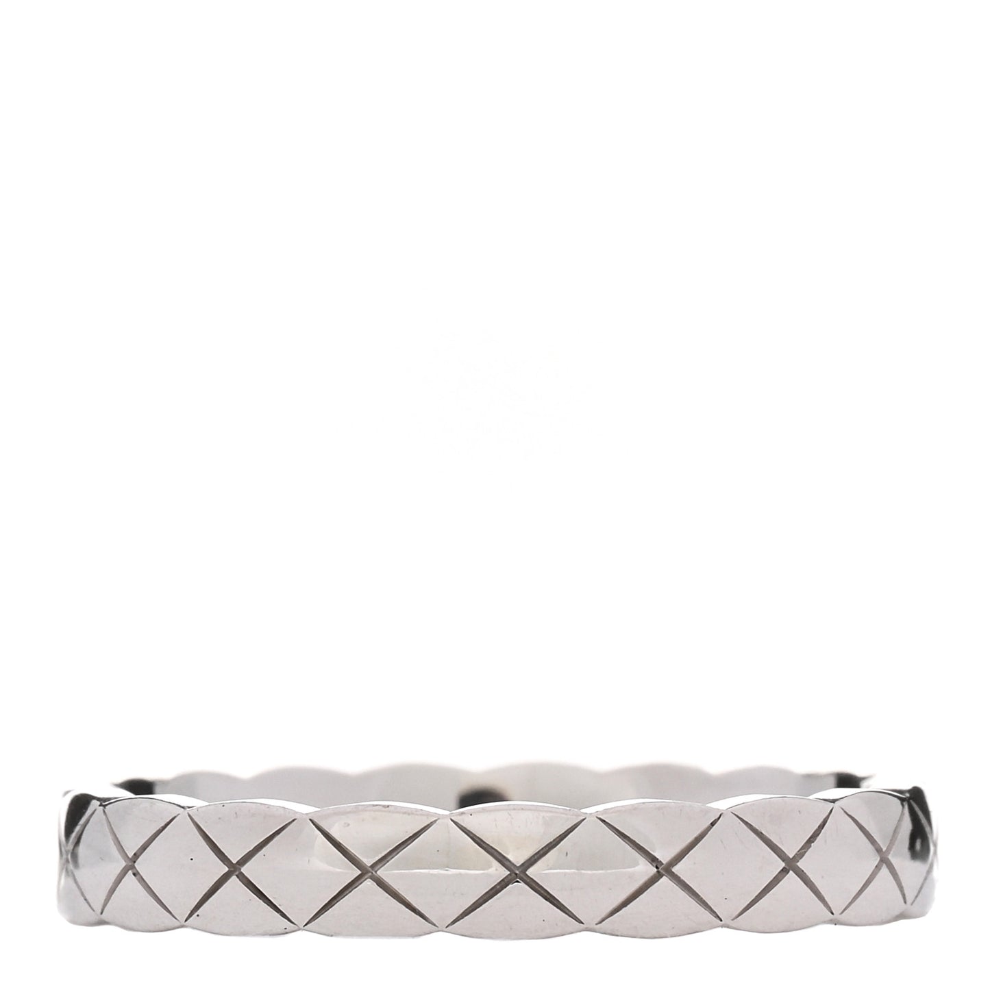 18K White Gold Mini Coco Crush Ring 56 7.5