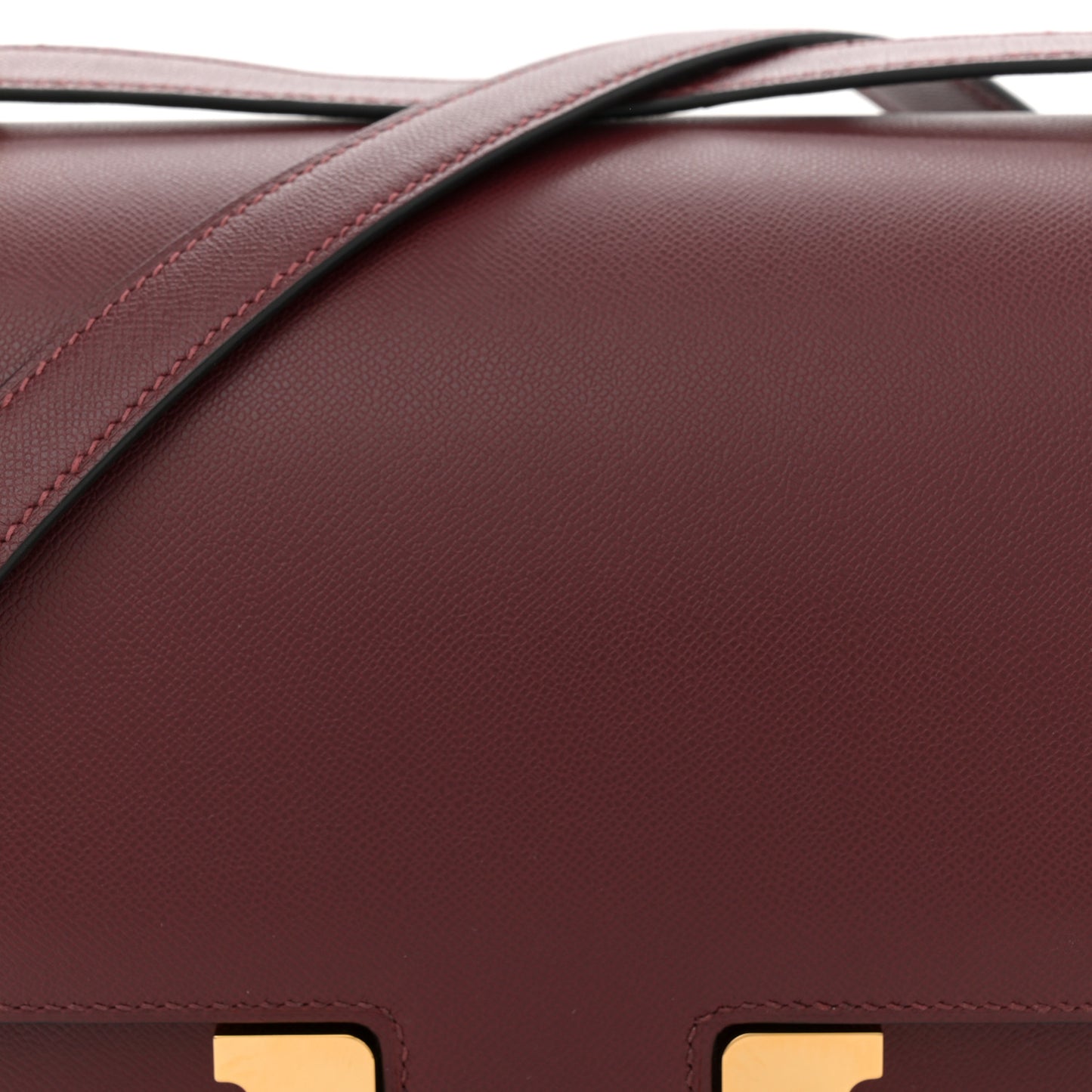 Madame Calfskin Constance 24 Rouge H