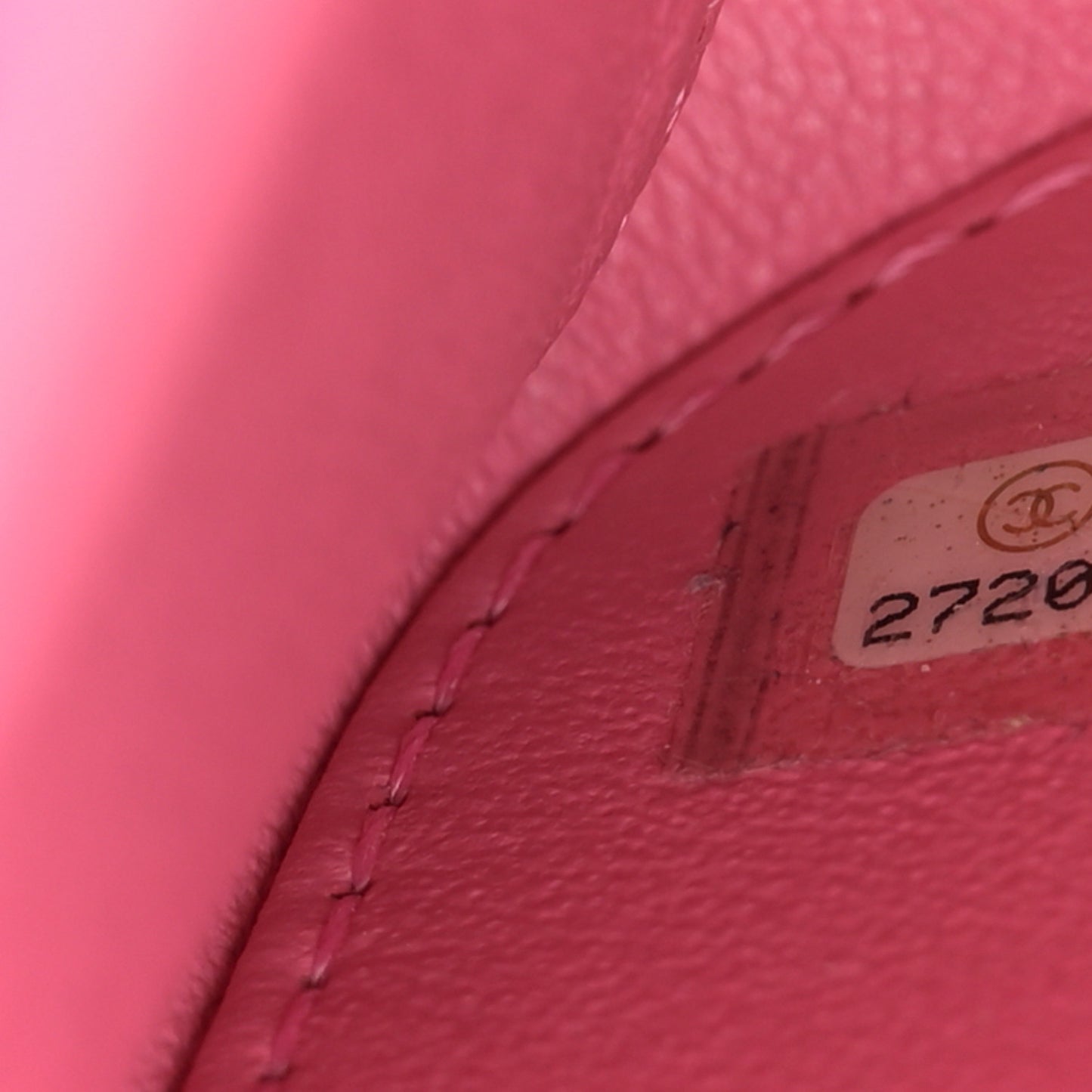 Caviar Quilted Medium CC Filigree Vanity Case Pink Green Blue