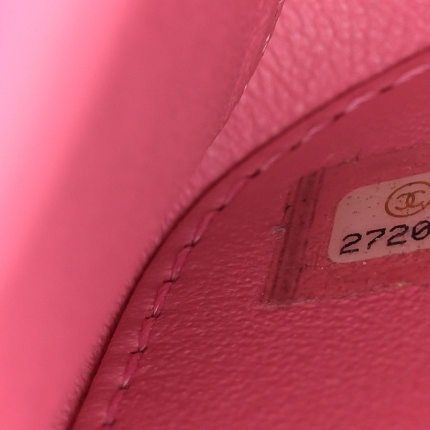 Chanel Caviar Quilted Medium CC Filigree Vanity Case Pink Green Blue 7 of 12