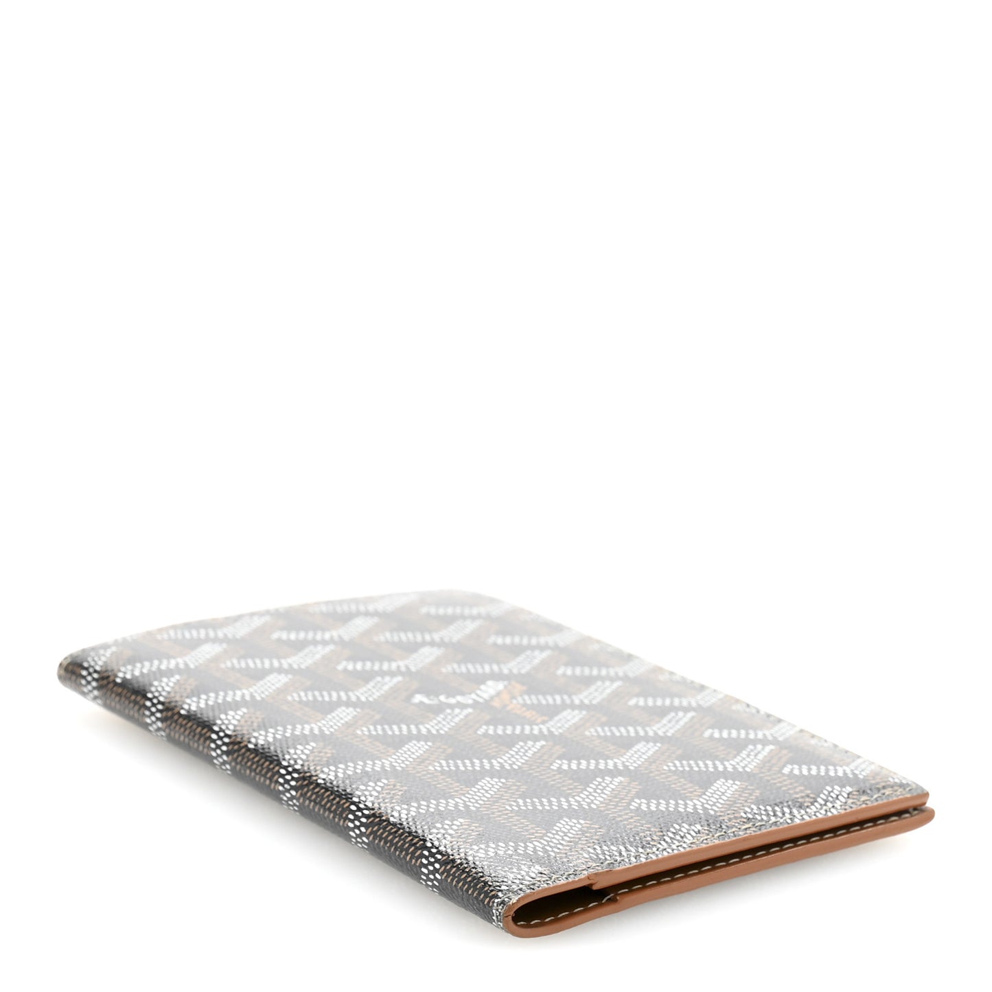 Goyardine Grenelle Passport Wallet Black Gold