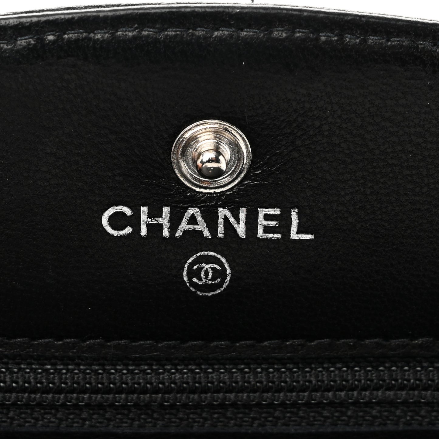 Caviar Timeless CC Wallet on Chain WOC Black