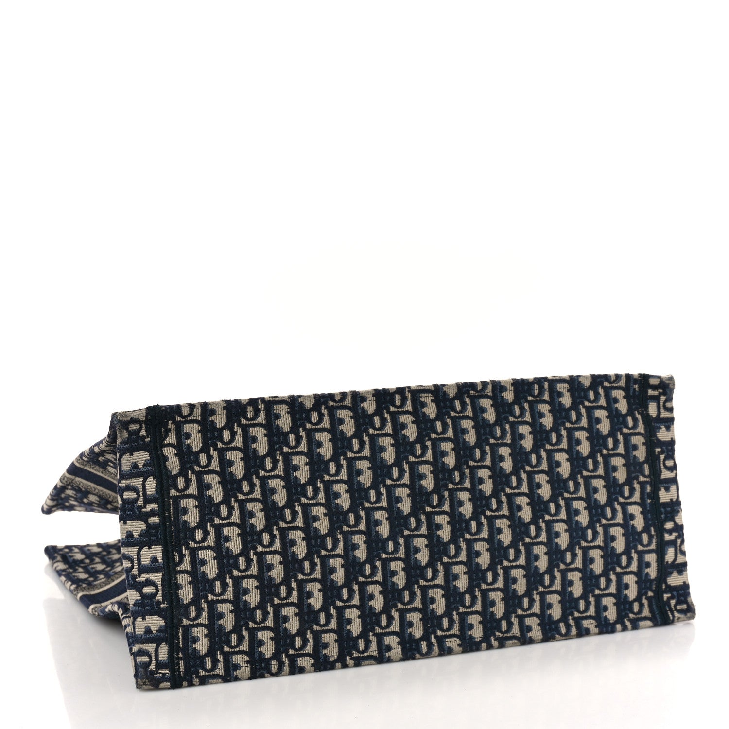 Christian Dior Oblique Large Book Tote Blue Multicolor 4 of 12