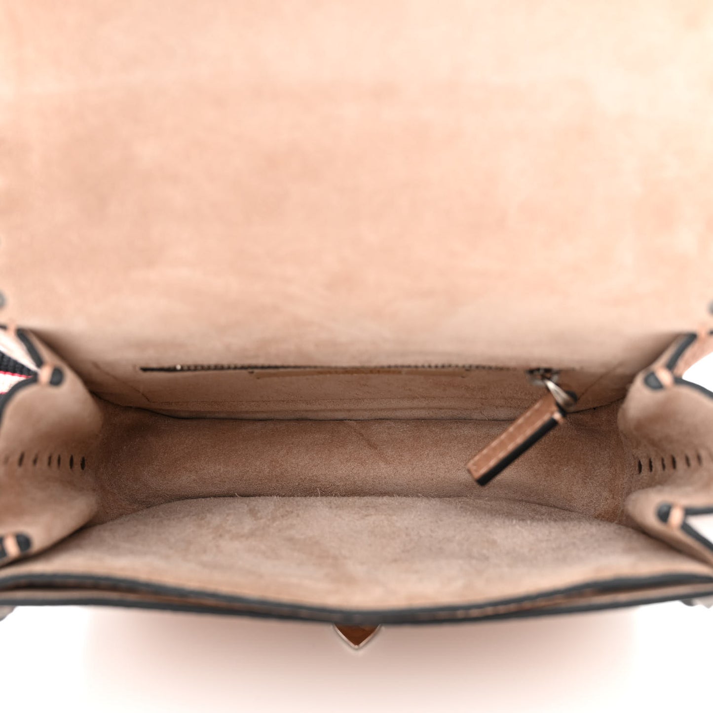 Grained Calfskin Onyx Guitar Strap Rockstud Rolling Shoulder Flap Messenger Bag Soft Noisette