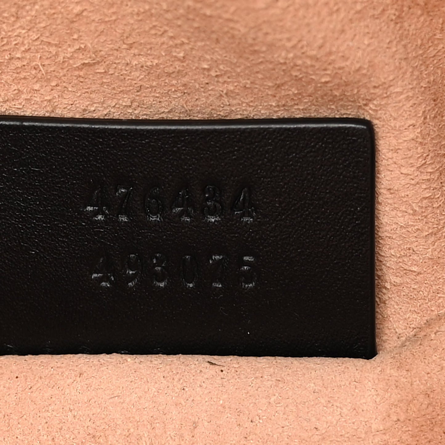 Calfskin Matelasse GG Marmont Belt Bag 65 26 Black