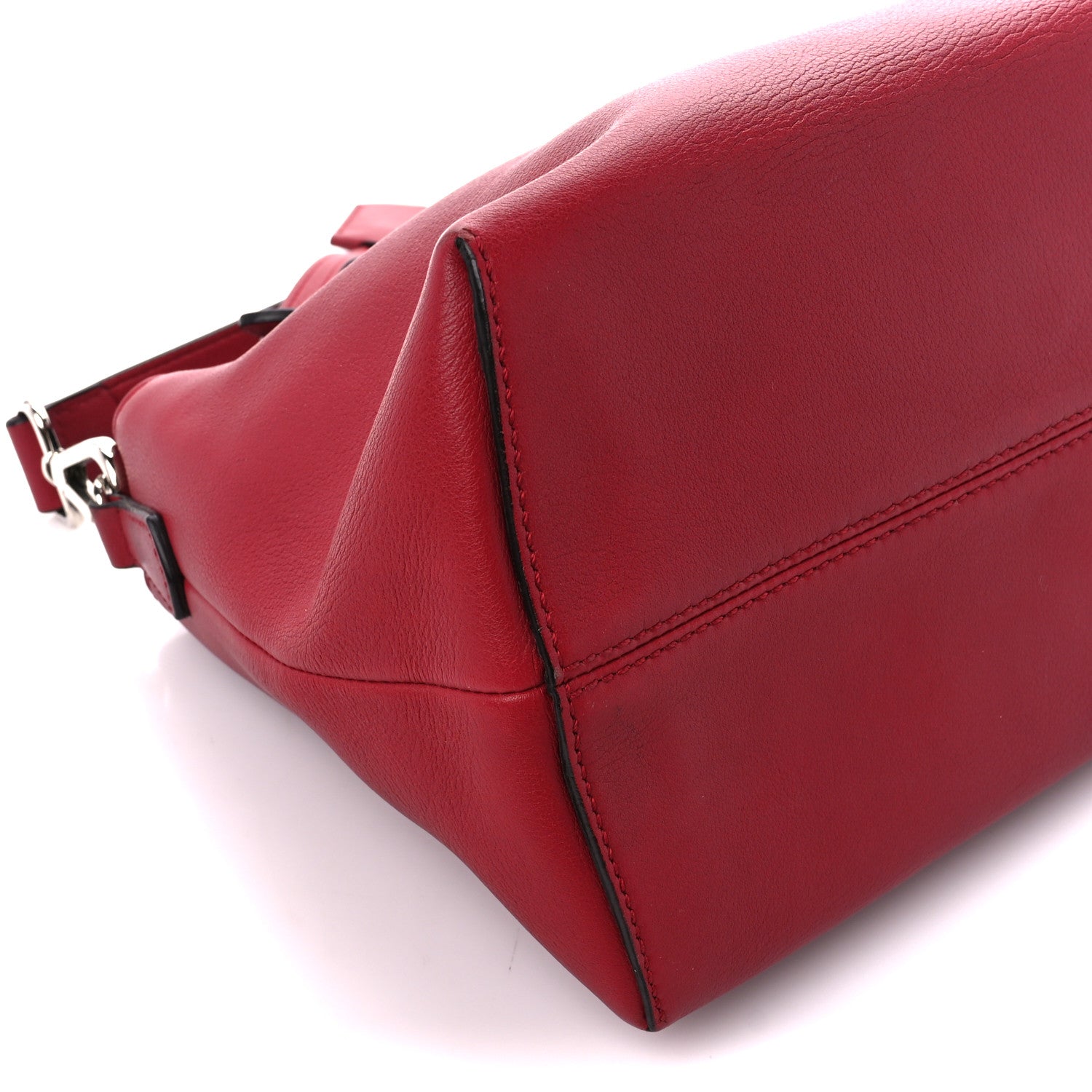 Fendi Vitello Dolce Marmol Large By The Way Boston Bag Ciliegia 9 of 10