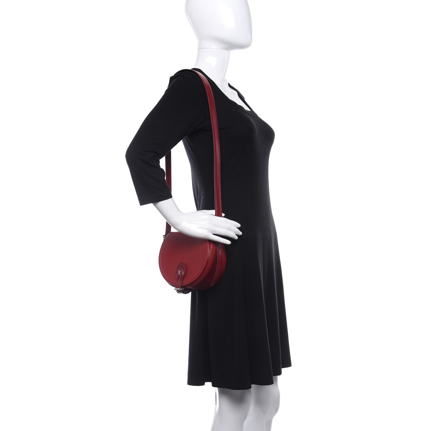 Calfskin Tambourin Red