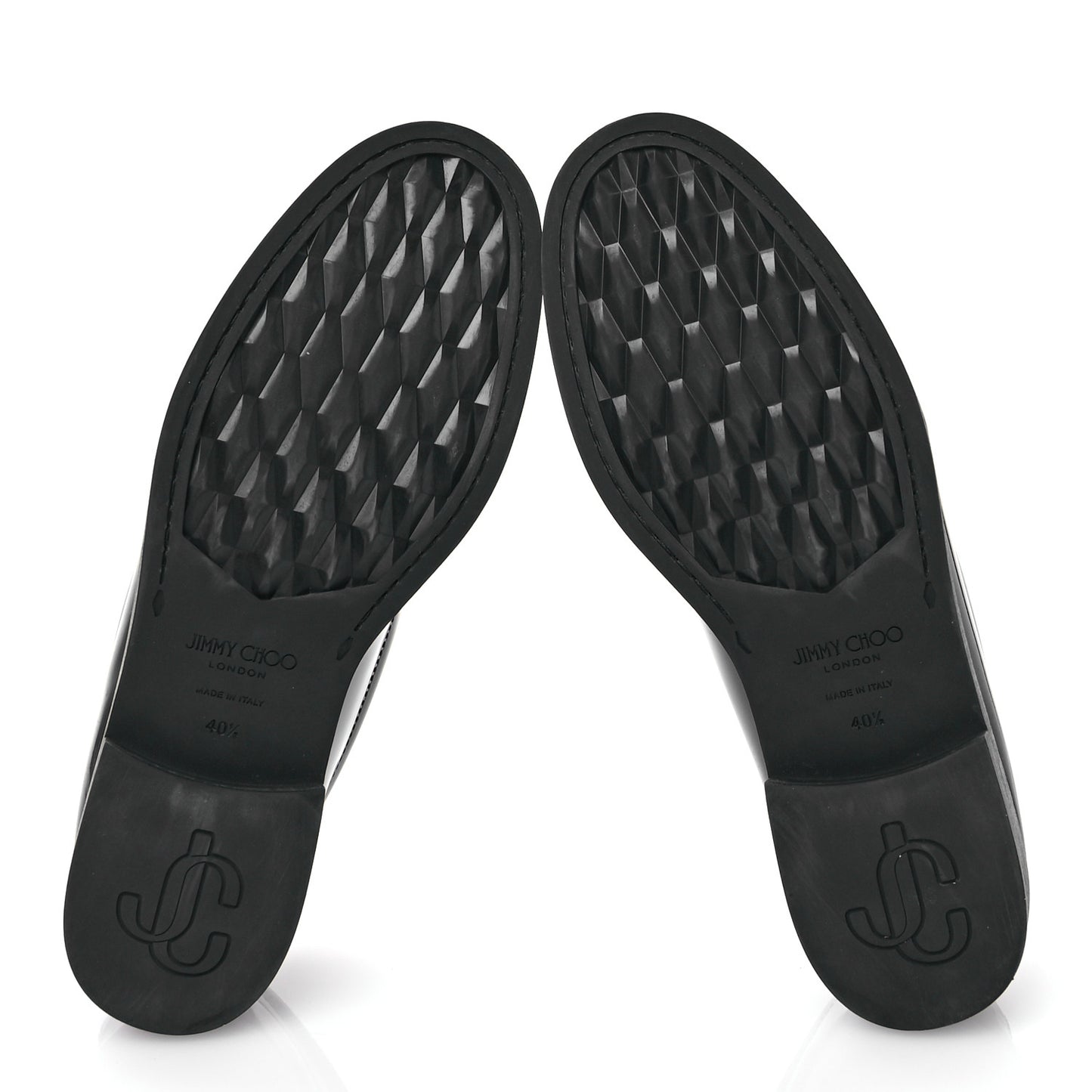 Patent Pearl Addie Loafers 40.5 Black