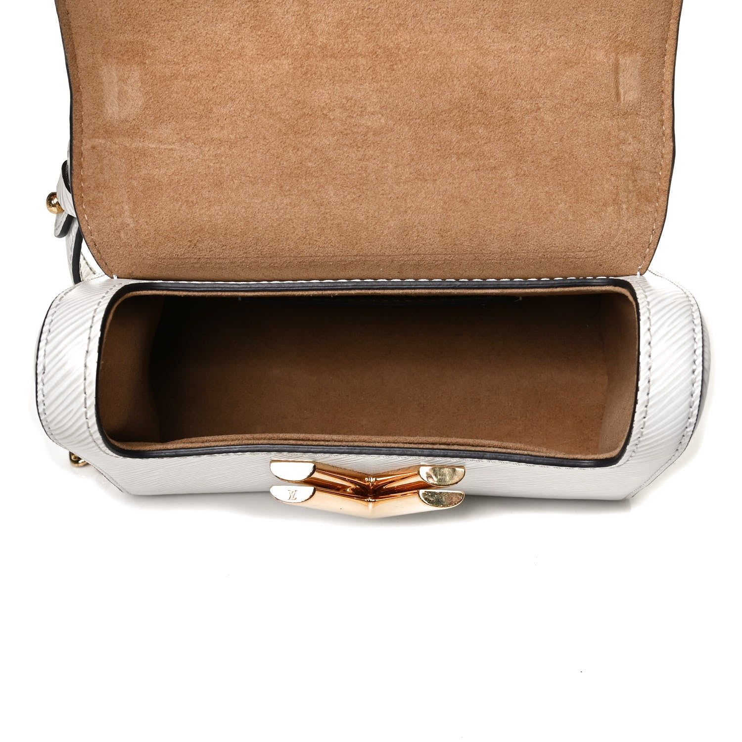 Louis Vuitton Epi Twist Shoulder Bag MM White 5 of 13