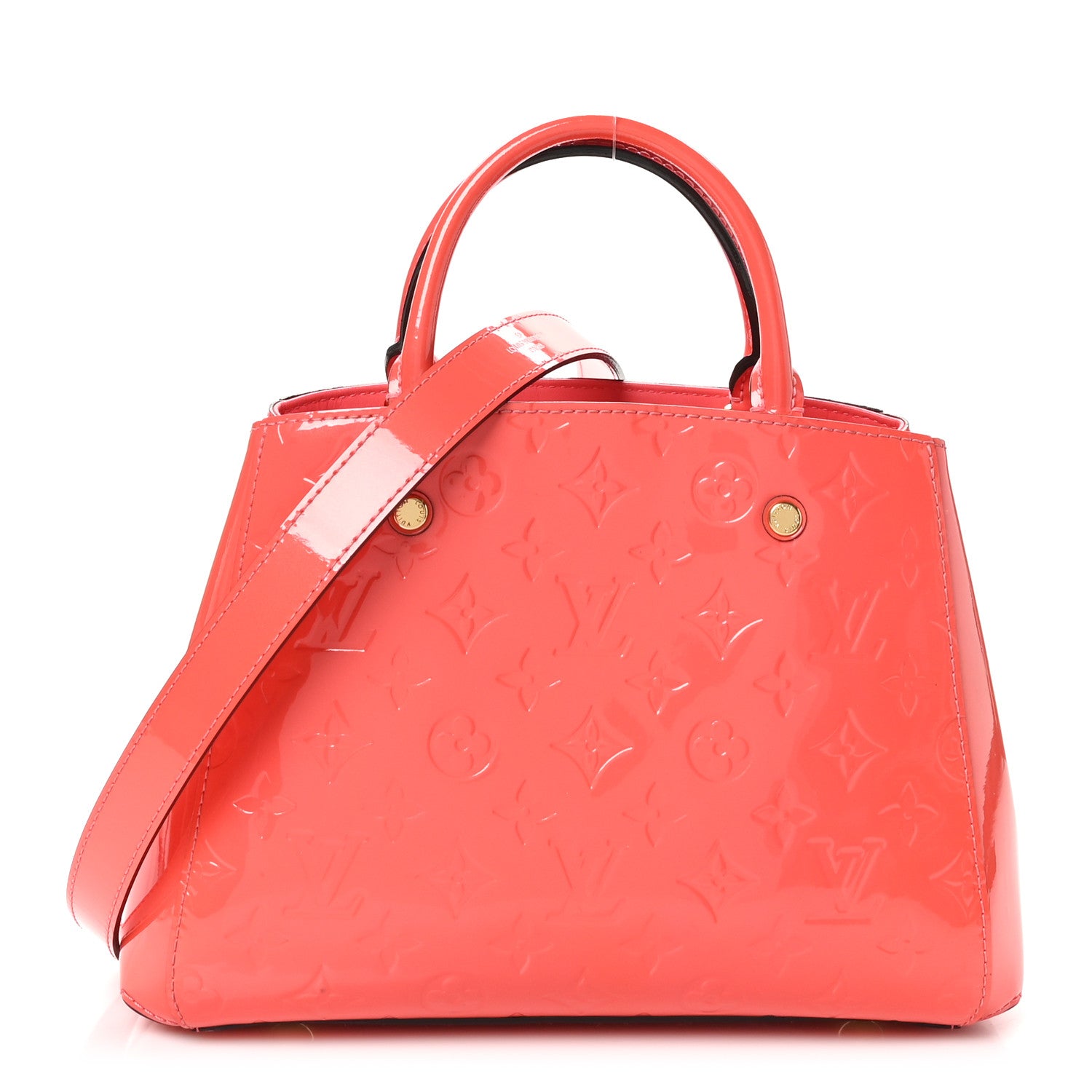 Louis Vuitton Vernis Montaigne BB Rose Litchi 1750927 – FASHIONPHILE