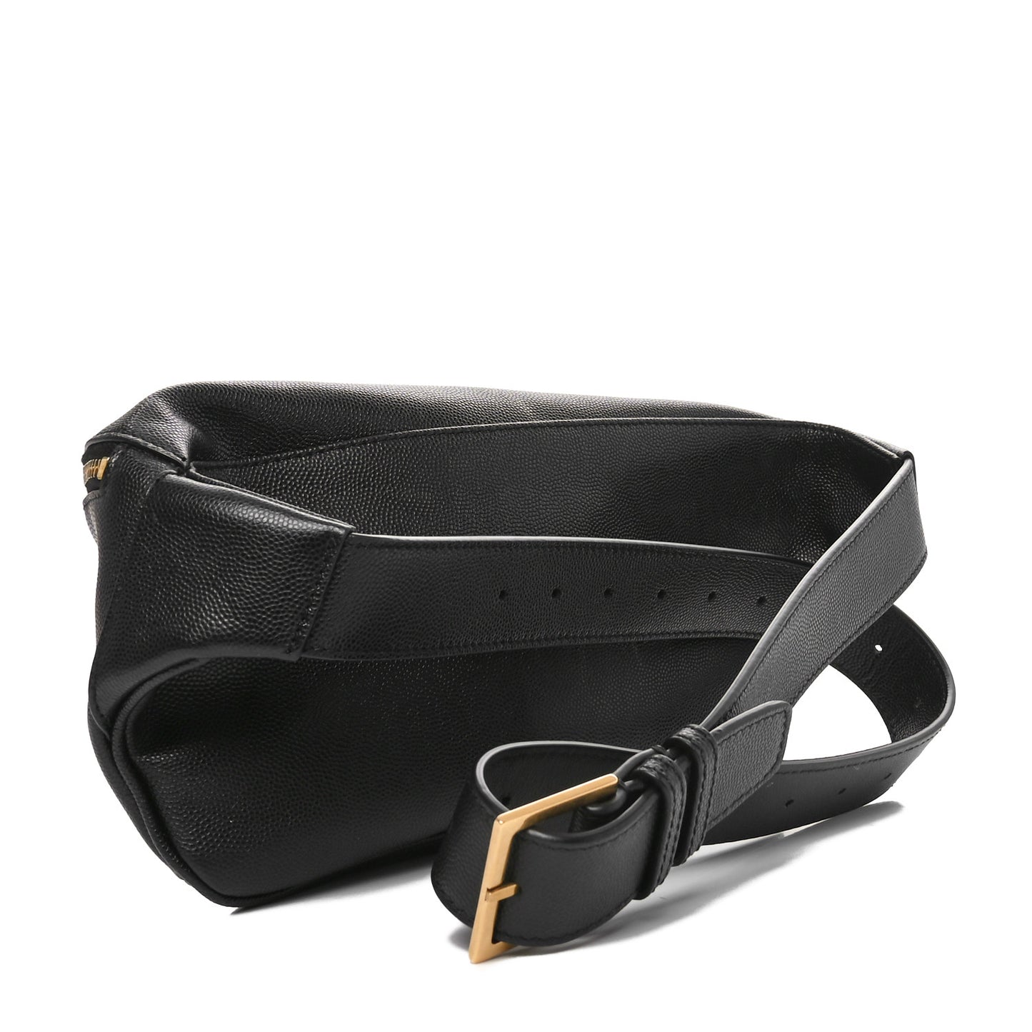 Grain De Poudre Monogram Belt Bag Black