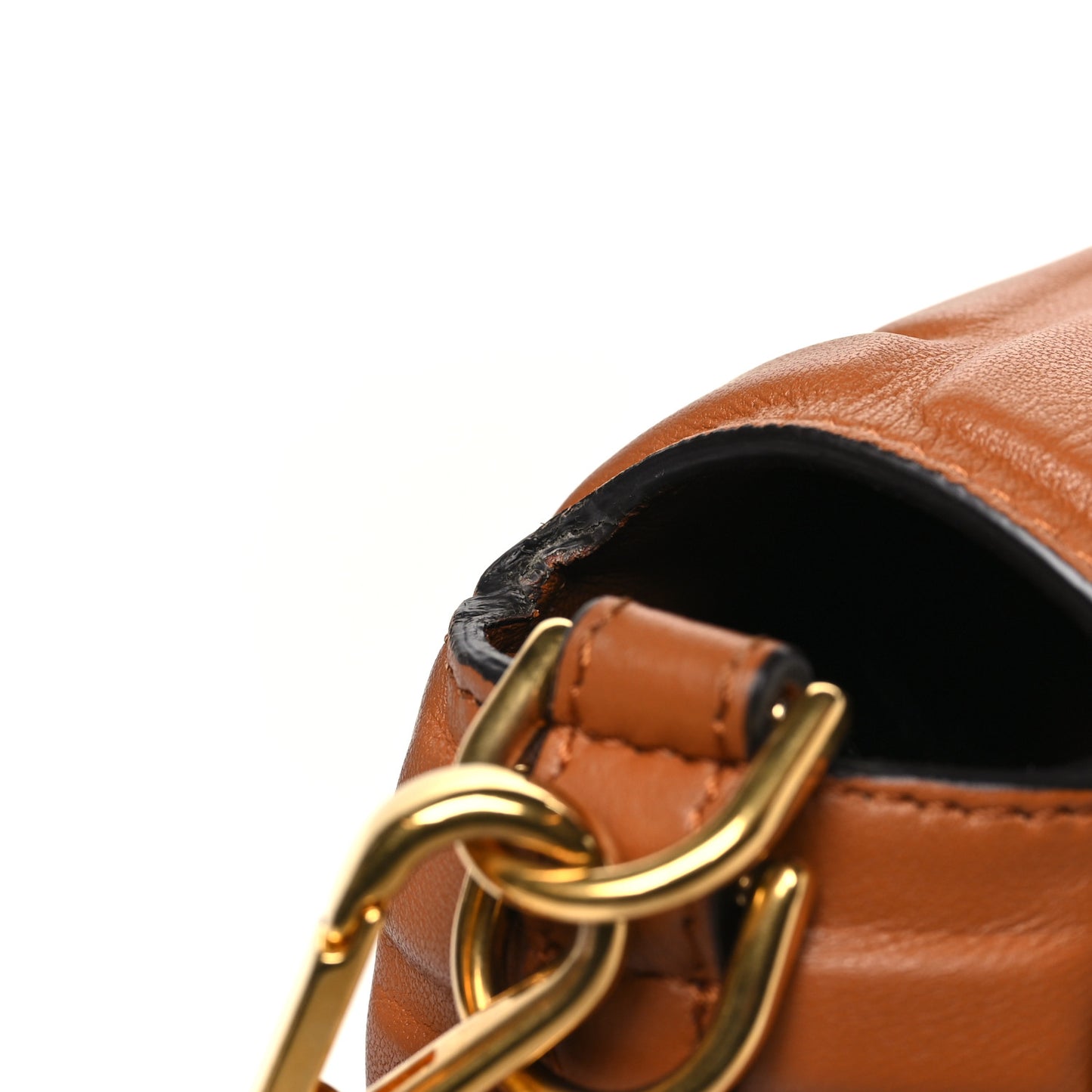 Nappa FF 1974 Embossed Baguette Coloniale