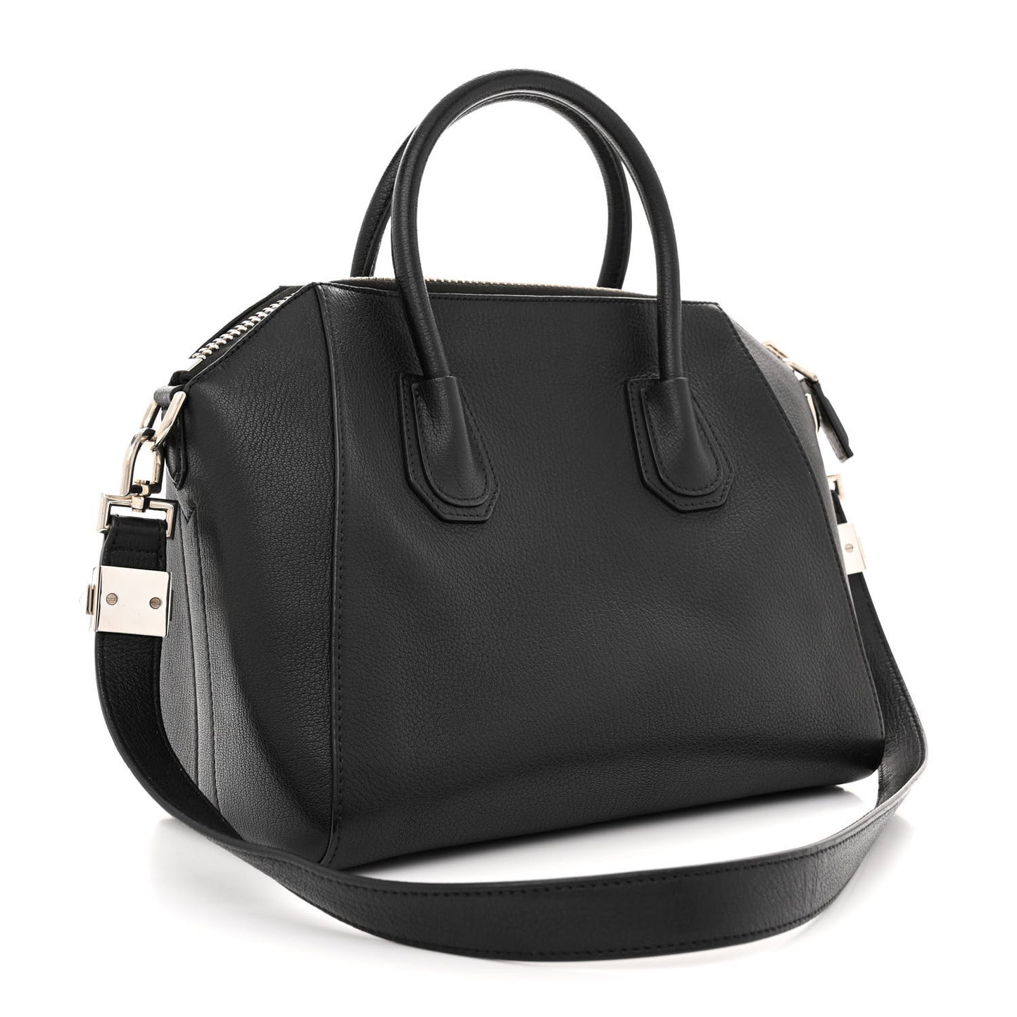 Sugar Goatskin Small Antigona Black