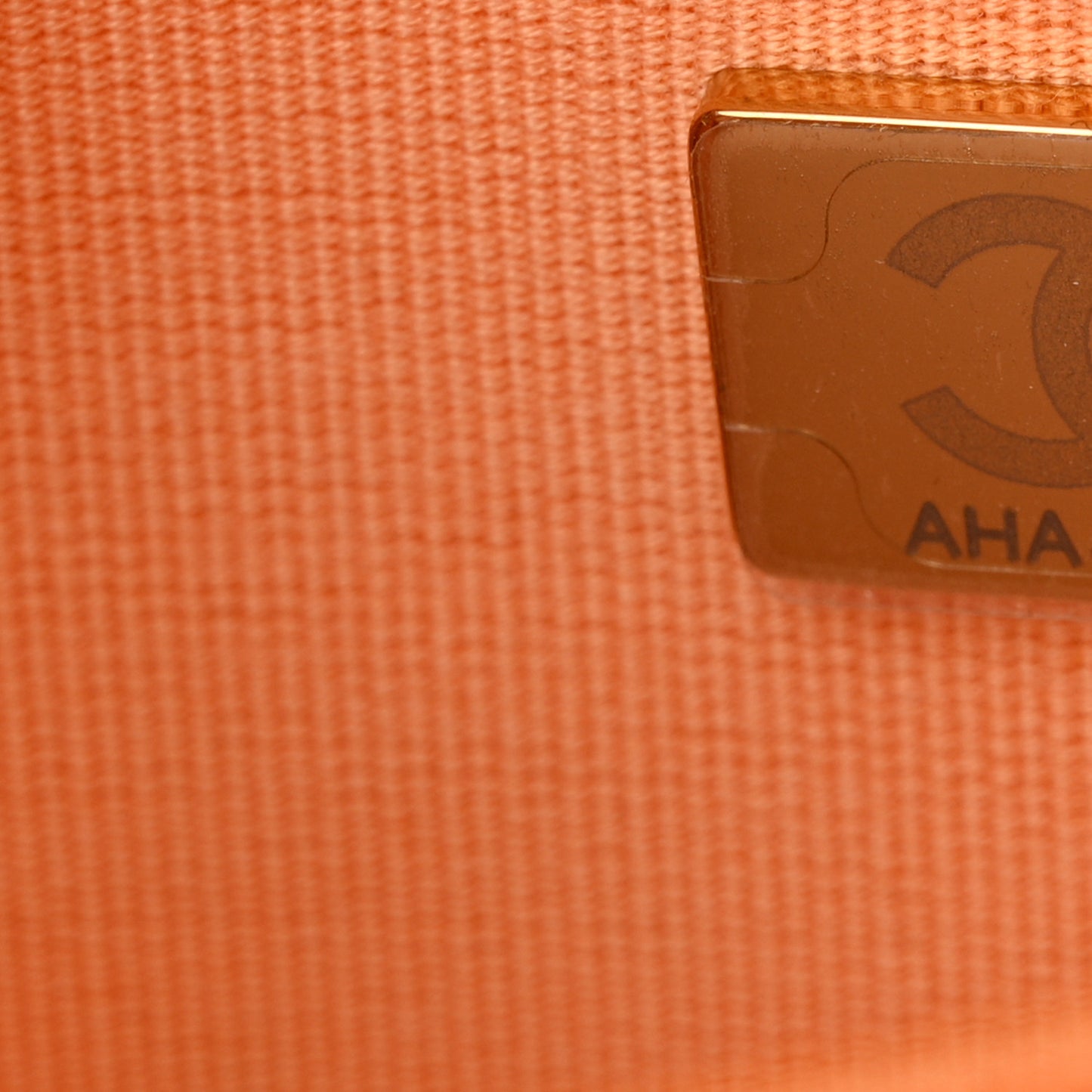 Lambskin Lacquered Quilted Trendy CC Wallet On Chain WOC Orange
