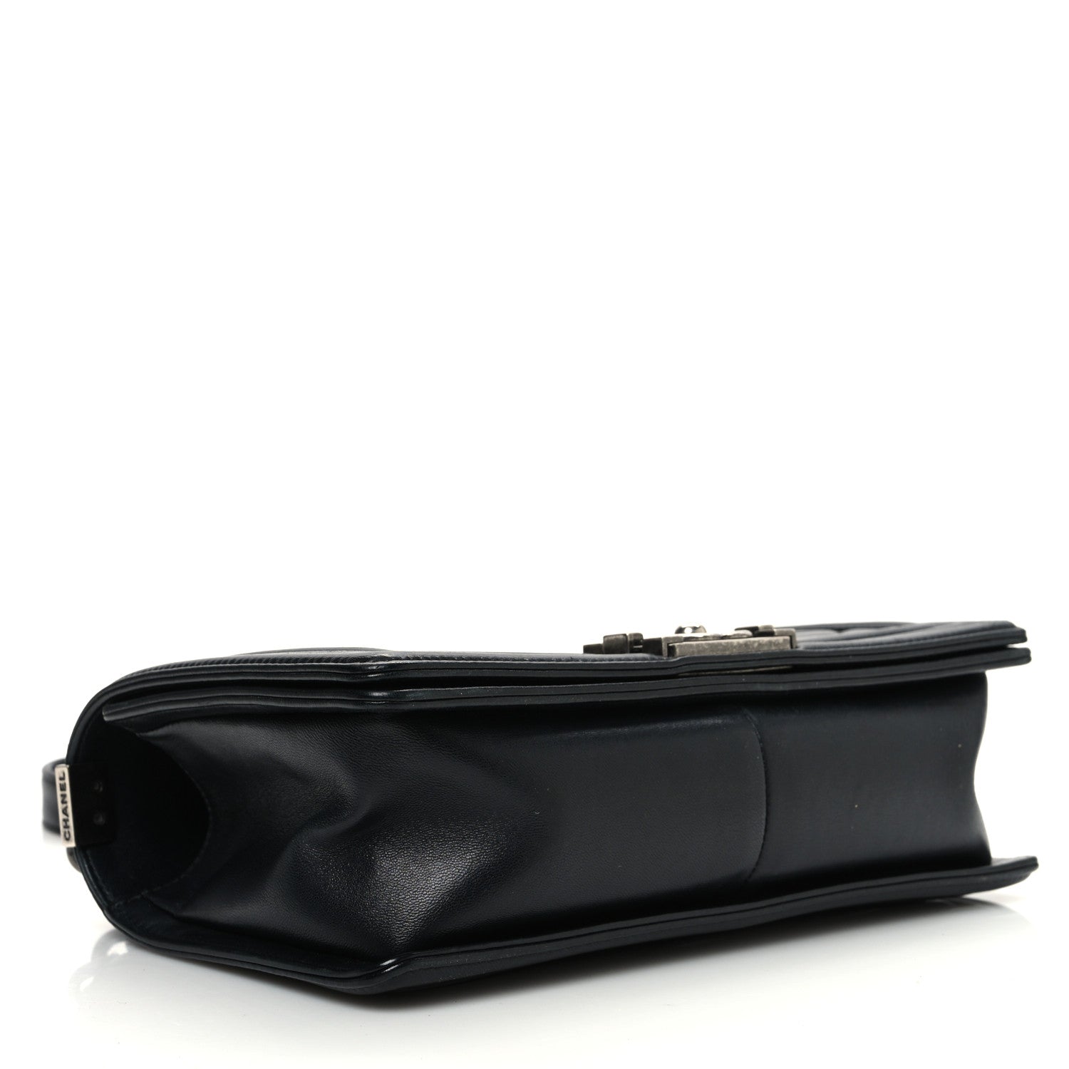 Chanel Lambskin Quilted Medium Boy Flap Black 4 of 11