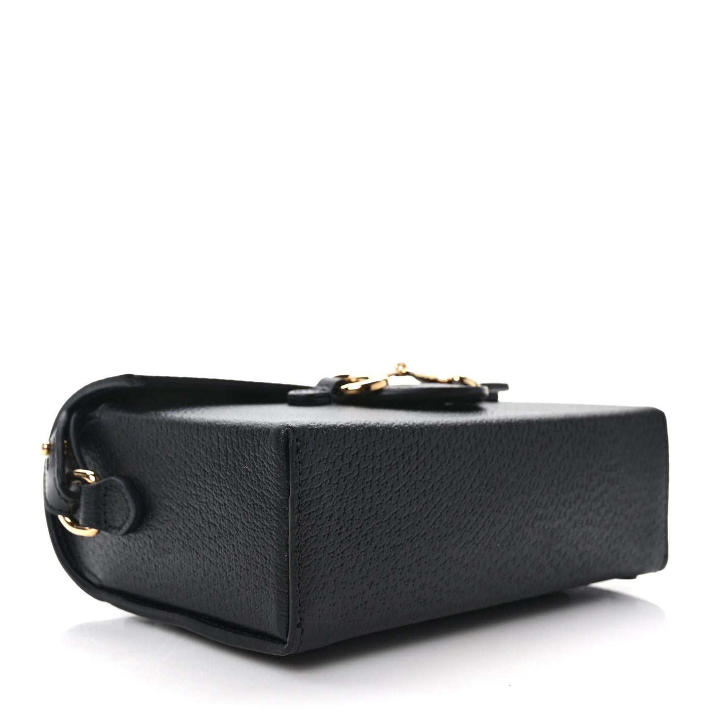 Calfskin Horsebit 1955 Shoulder Bag Black