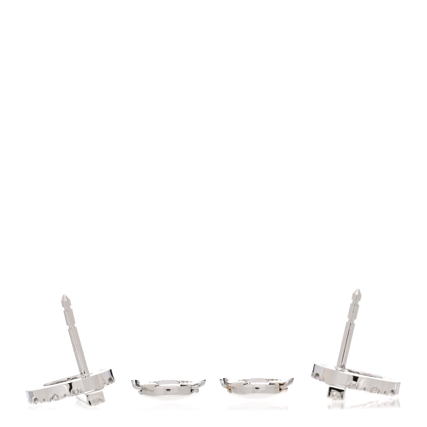 18K White Gold Diamond Finesse Earrings