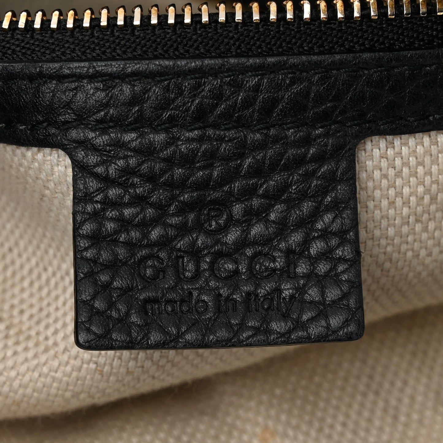 Pebbled Calfskin Medium Soho Chain Shoulder Bag Black