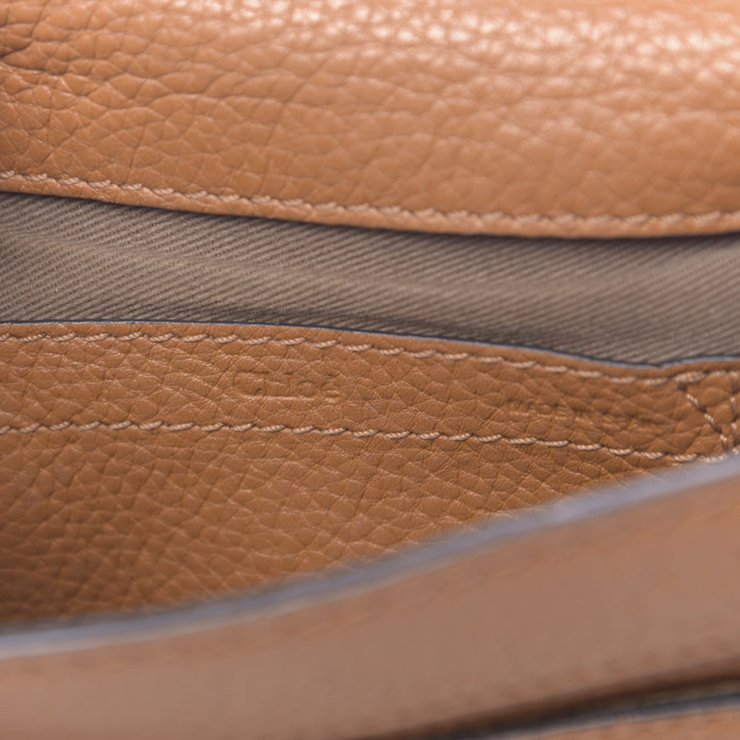 Calfskin Mini Marcie Round Crossbody Bag Tan