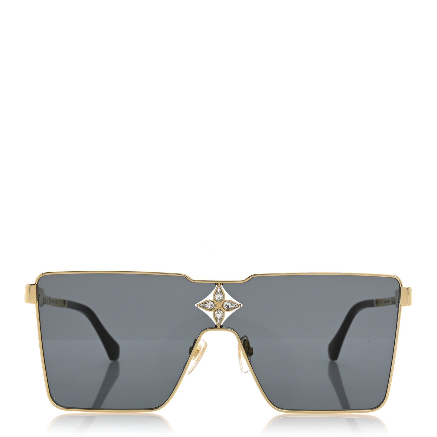 Acetate Swarovski Crystal Cyclone Sunglasses Z1700U Gold