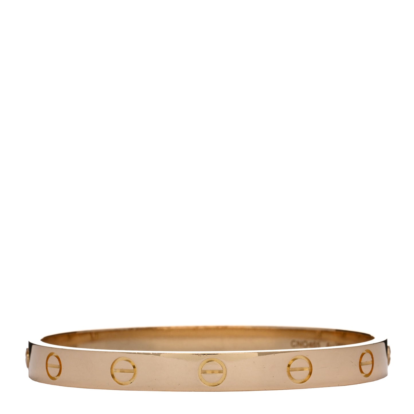 18K Yellow Gold Love Bracelet 16