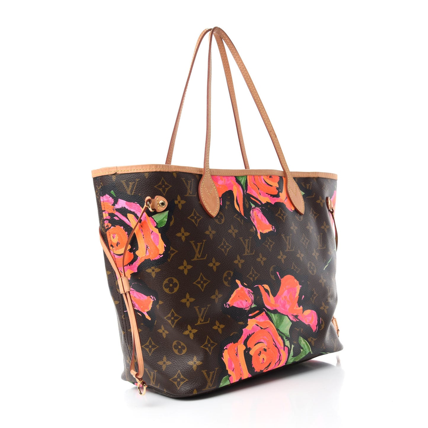 Monogram Roses Neverfull MM