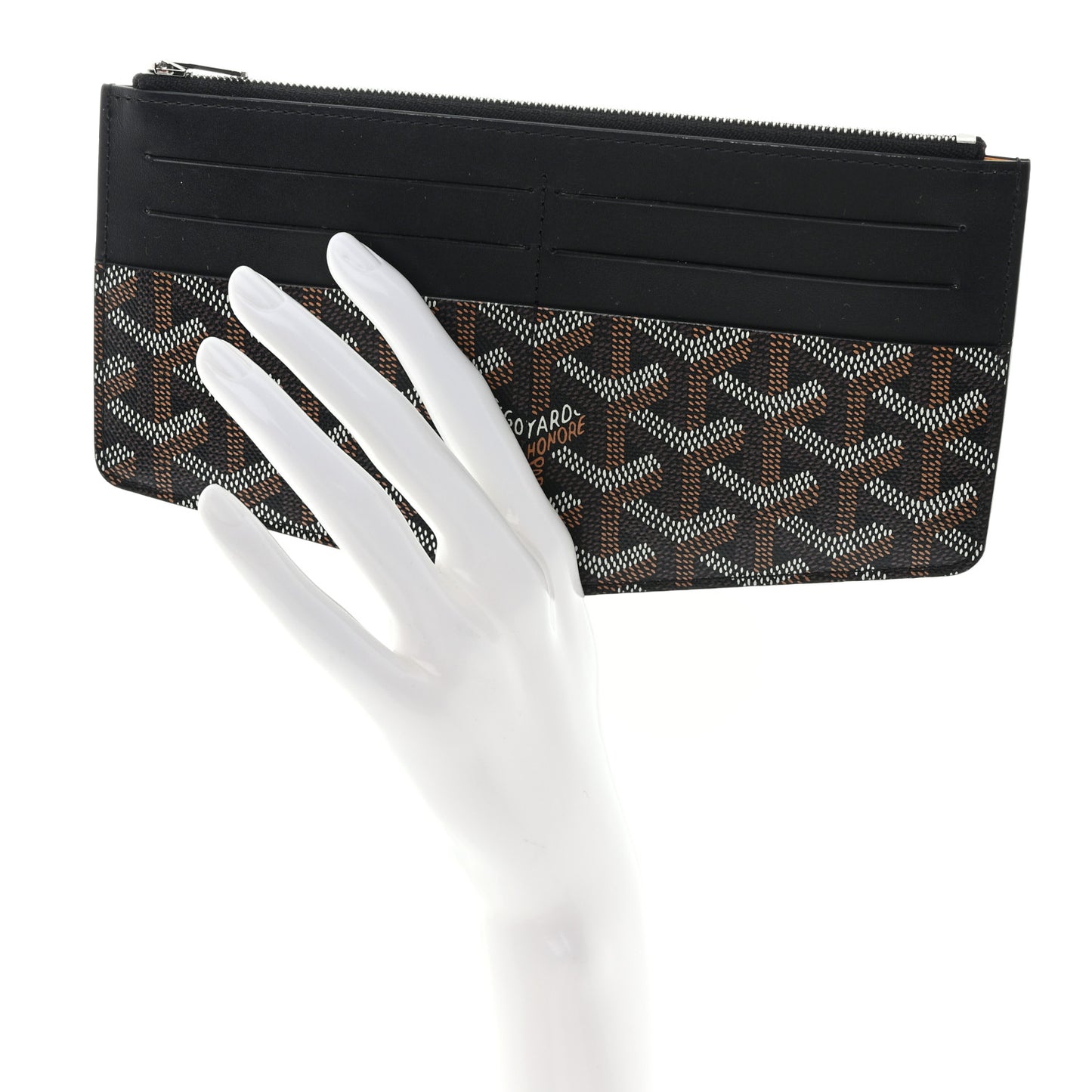 Goyardine Insert Louise Wallet Black