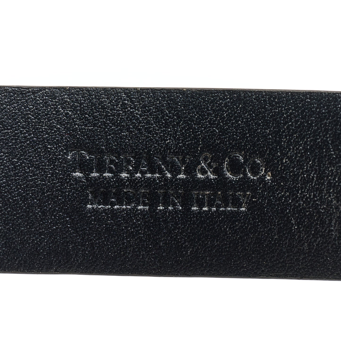Sterling Silver Leather Return to Tiffany Single Wrap Bracelet Blue