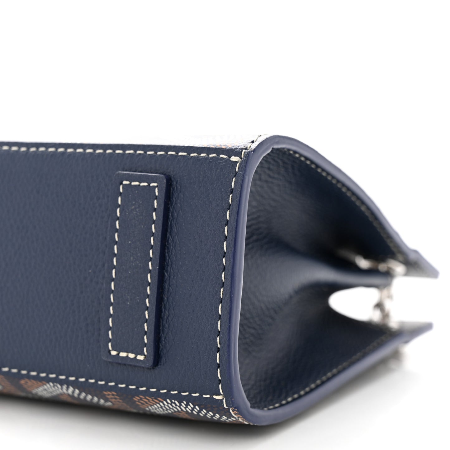 Goyardine Mini Rouette Structure Navy