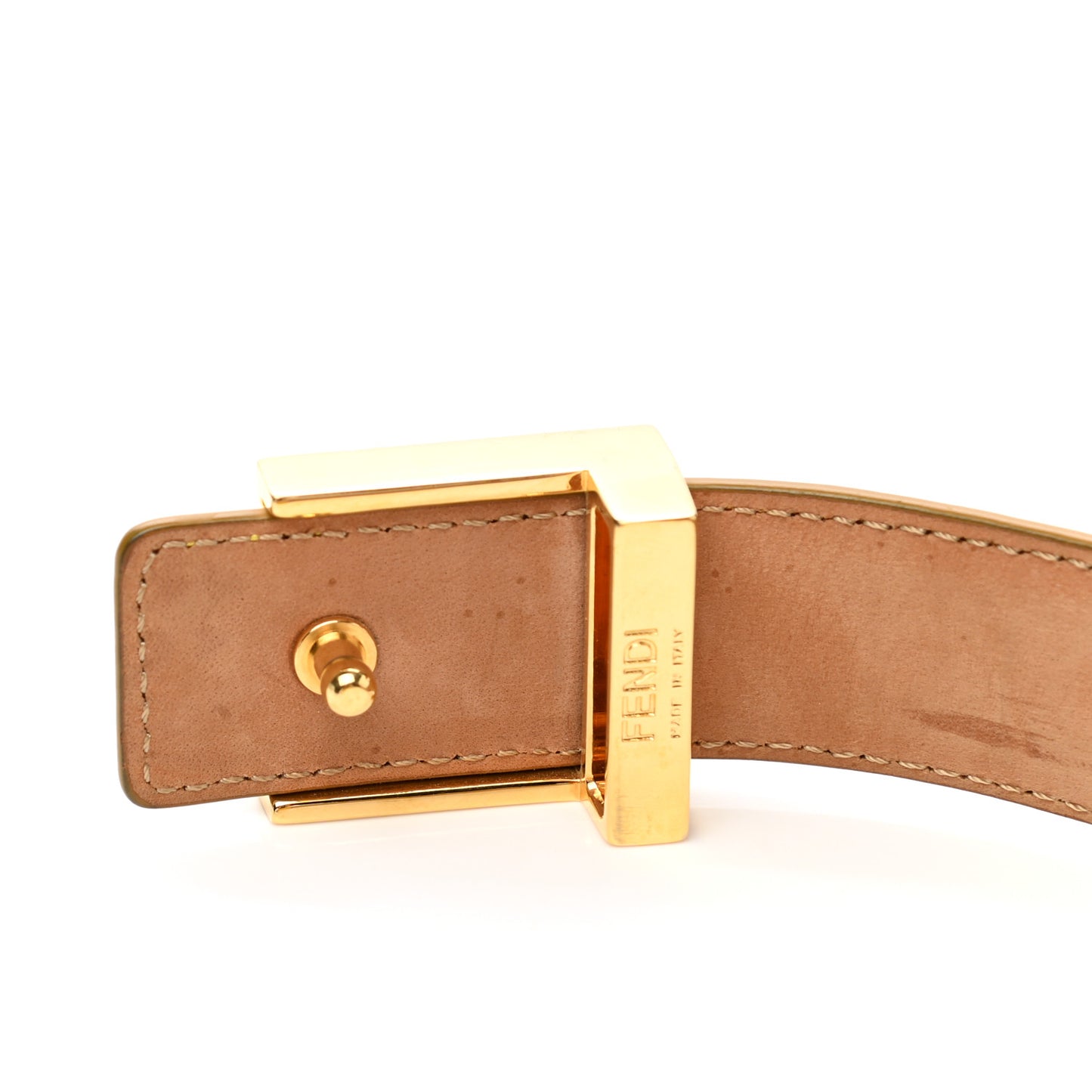 Vitello Elite FF Buckle Belt 90 36 Yellow