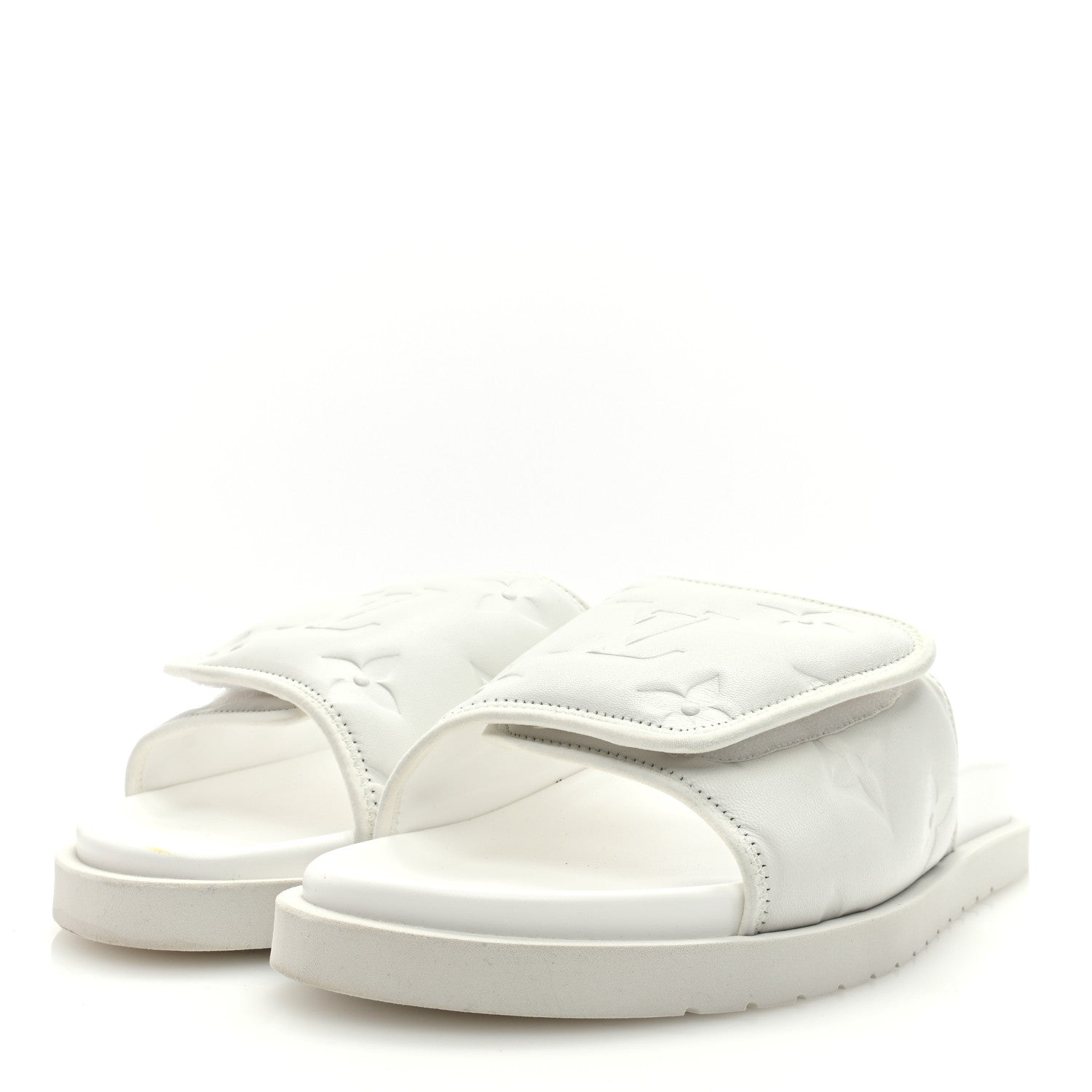 Louis Vuitton Empreinte Mens Miami Mule 11 White 2 of 7