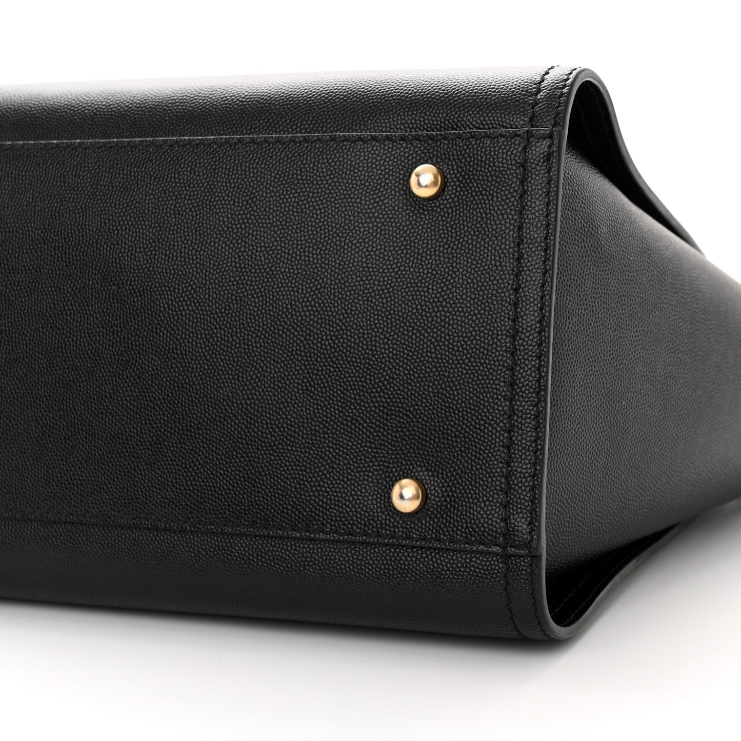 Caviar Small Studded Deauville Tote Black