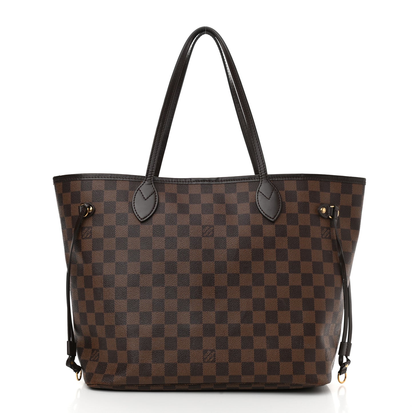 Damier Ebene Neo Neverfull MM Rose Ballerine