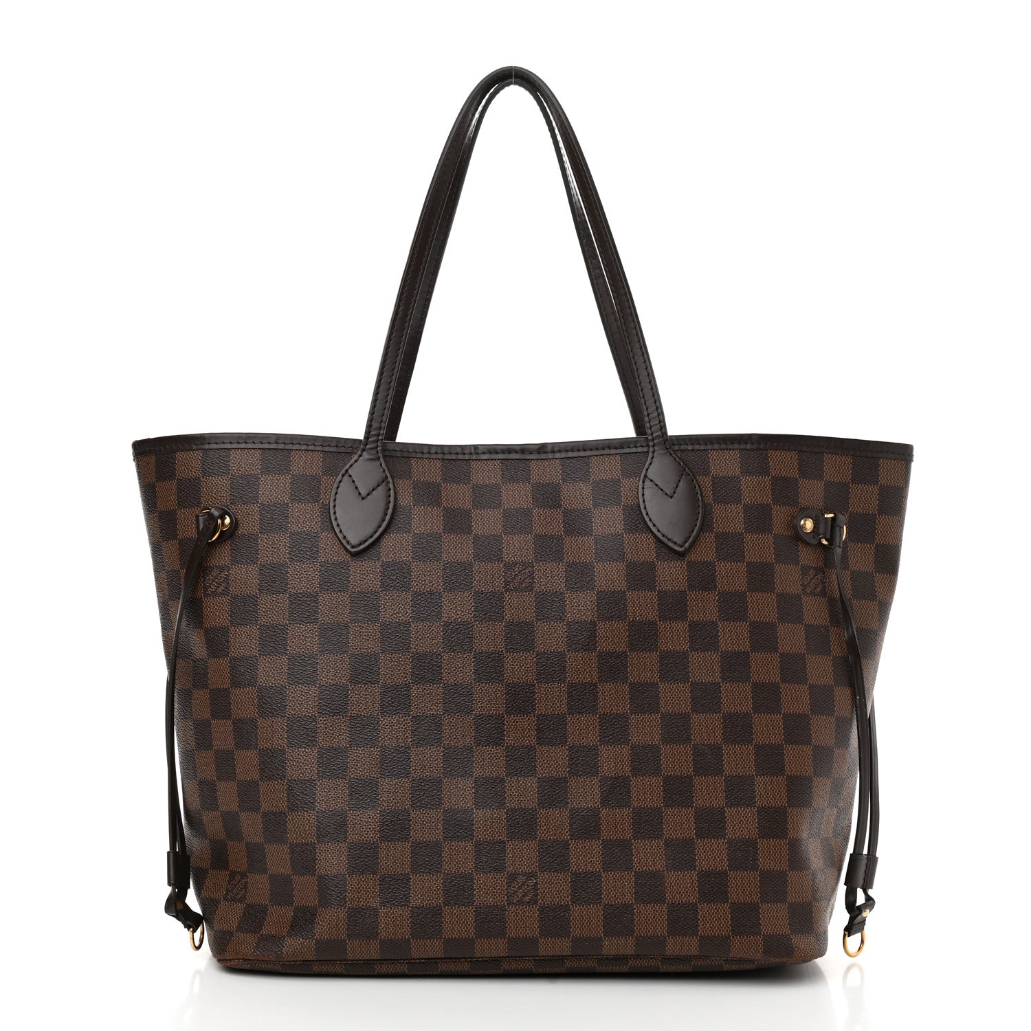 Louis Vuitton Damier Ebene Neo Neverfull MM Rose Ballerine 3 of 18