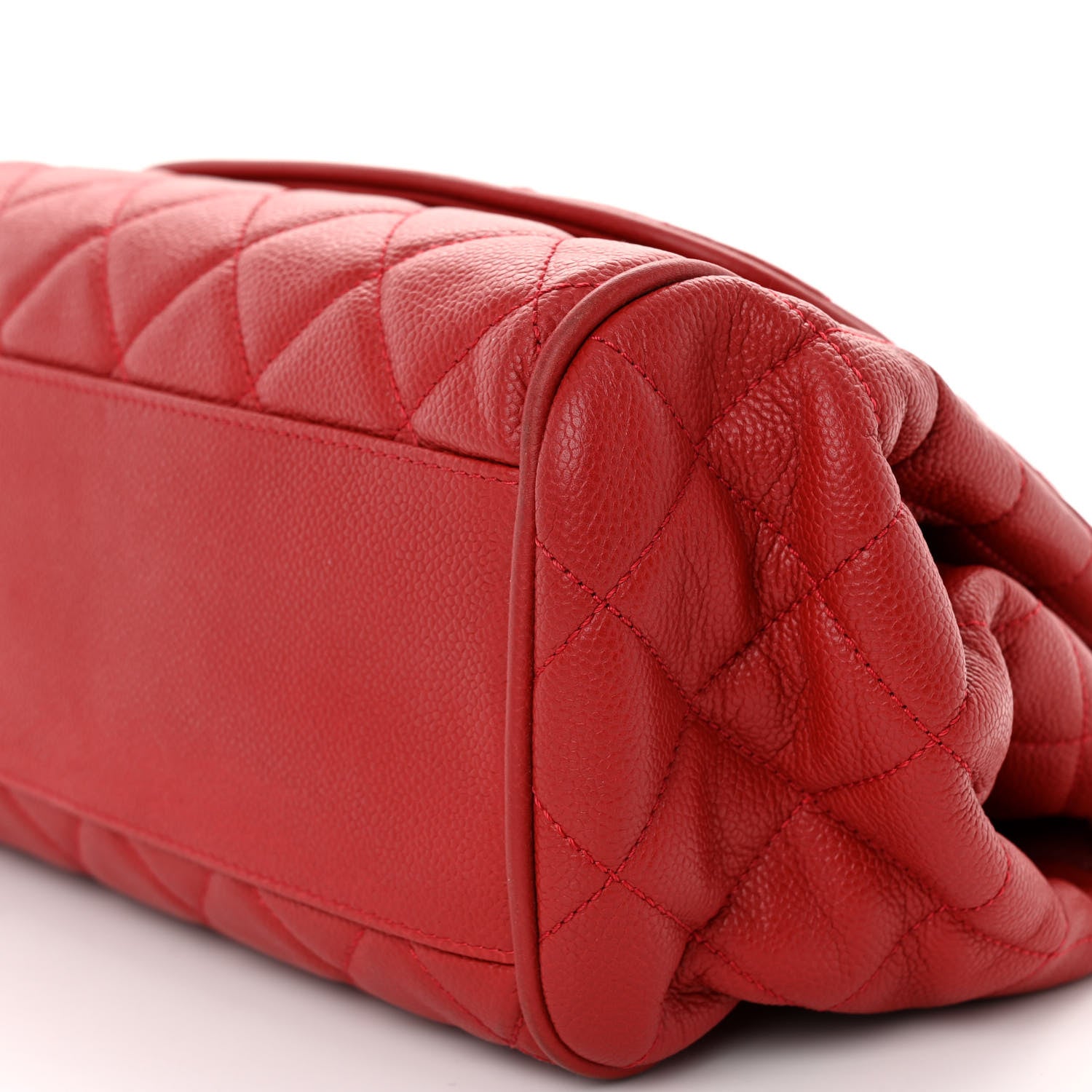 Chanel Caviar Quilted Timeless Accordion Flap Red 9 of 9