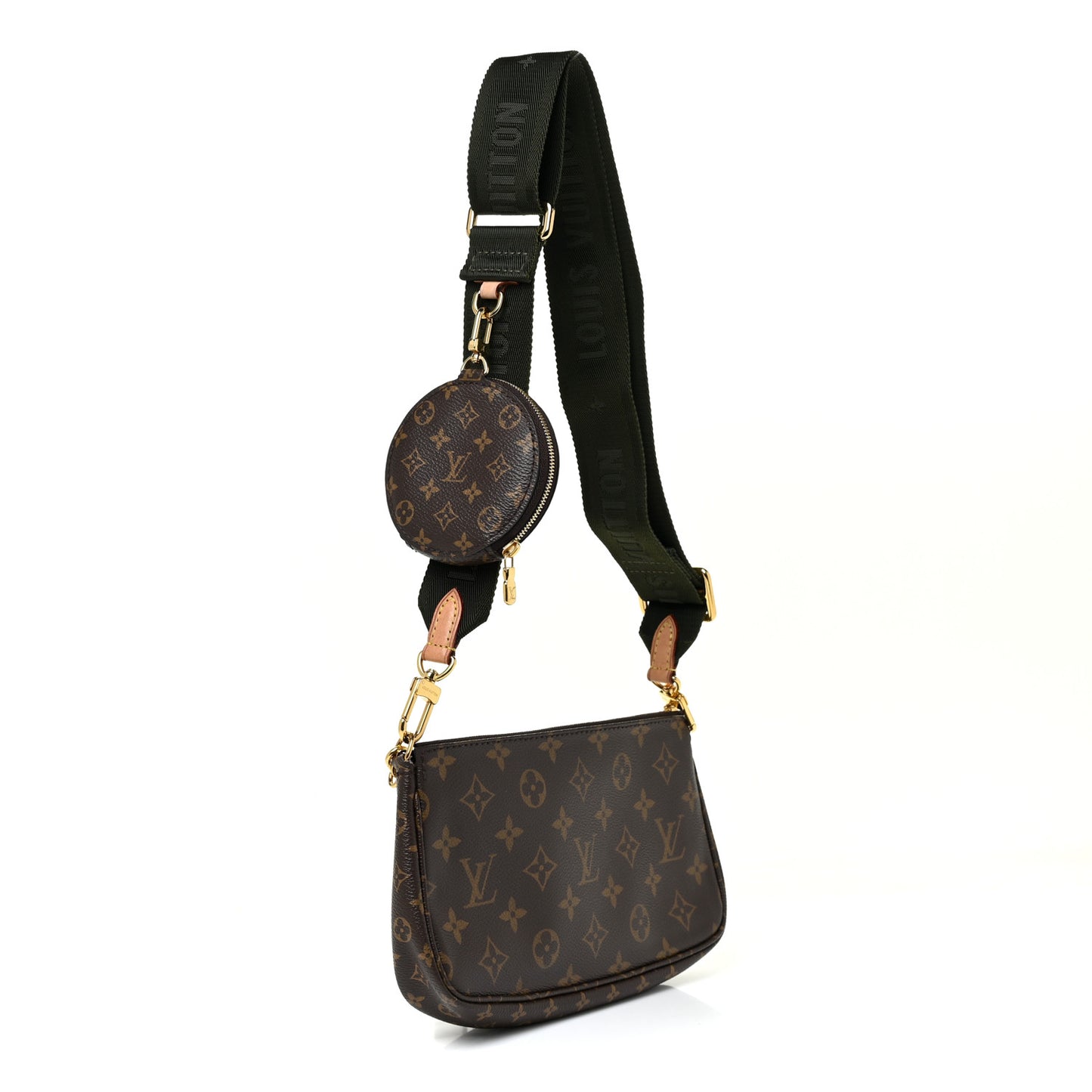 Monogram Multi Pochette Accessories Kaki