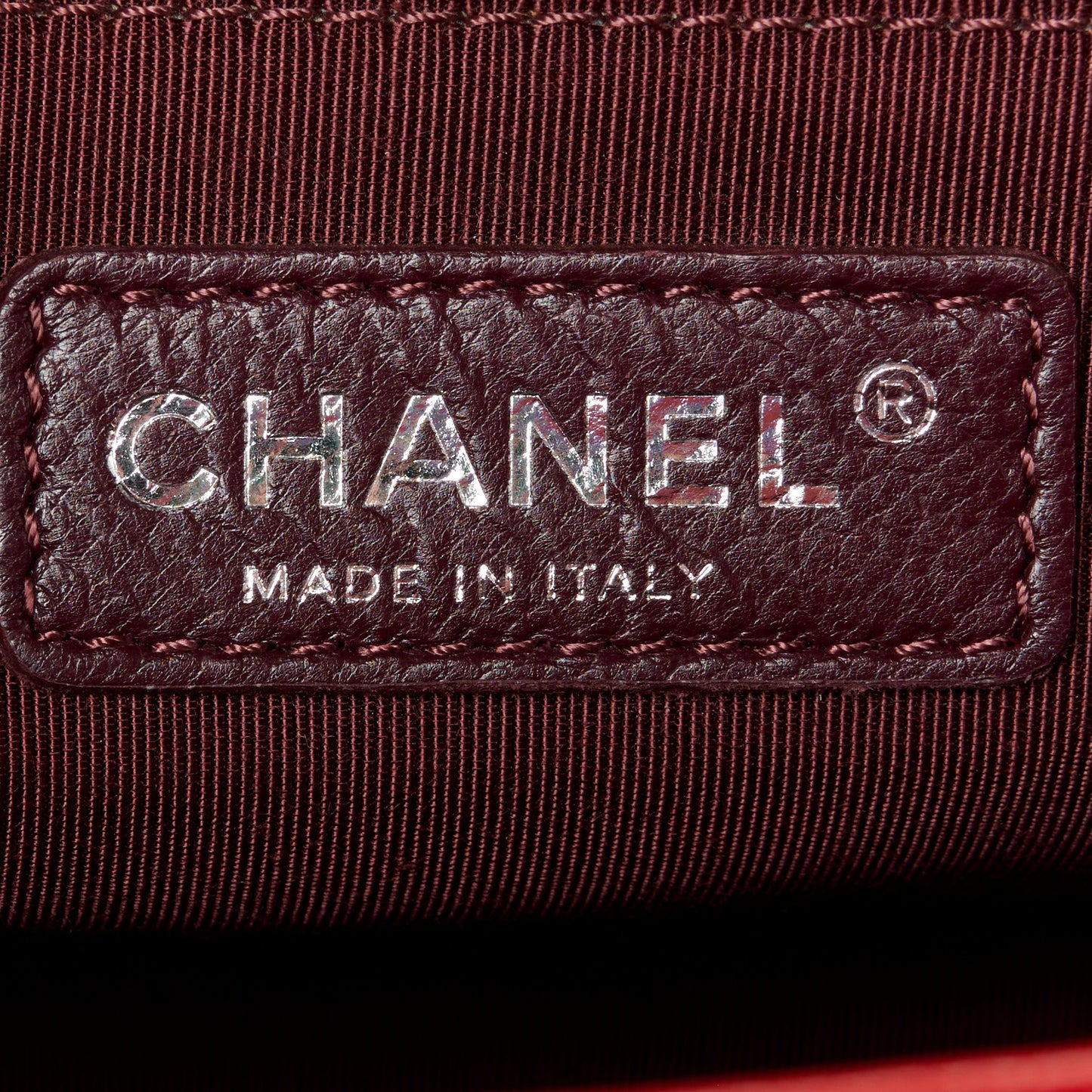 Goatskin Quilted Patent Medium Duo Boy Flap Red