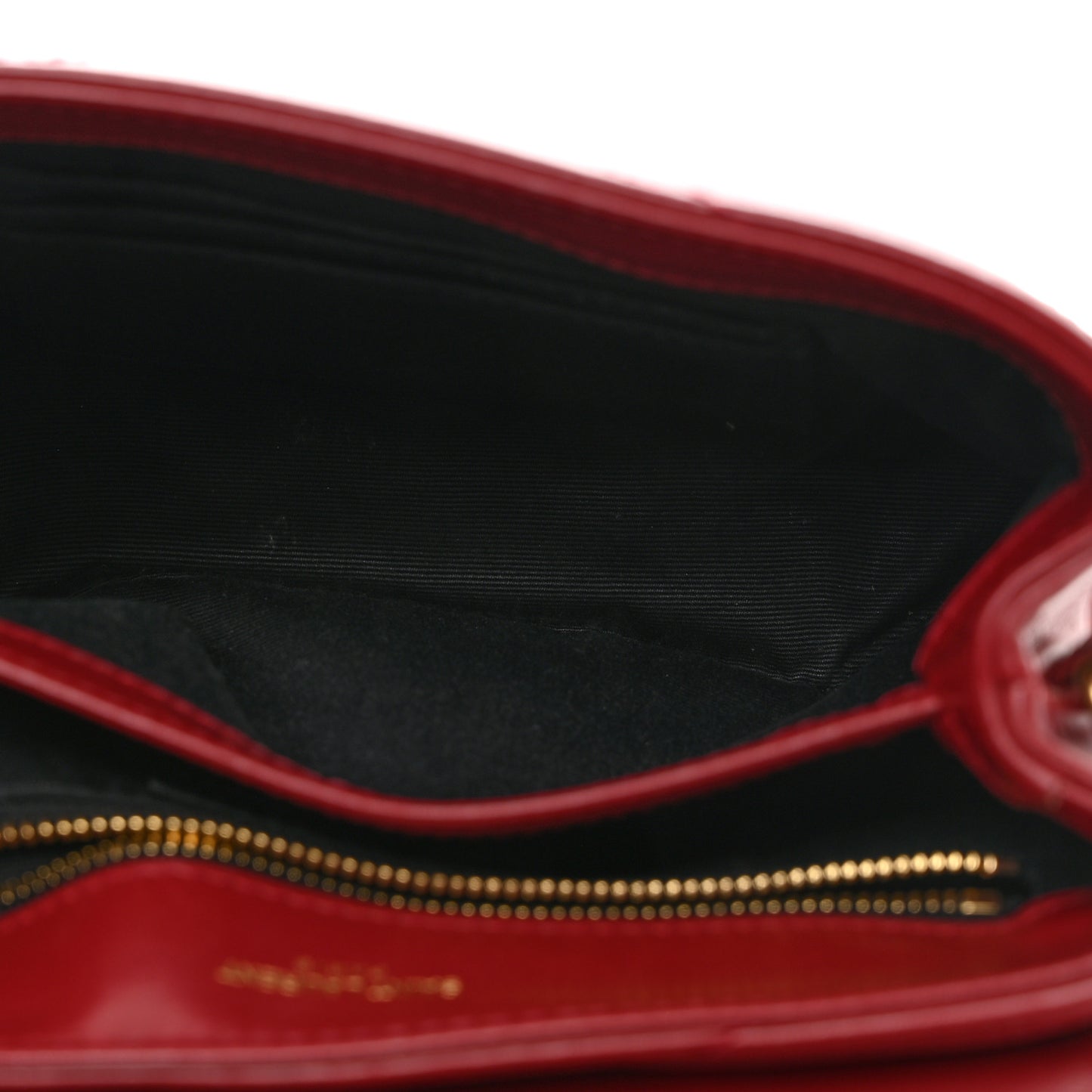 Calfskin Y Quilted Monogram Toy Loulou Crossbody Bag Rouge
