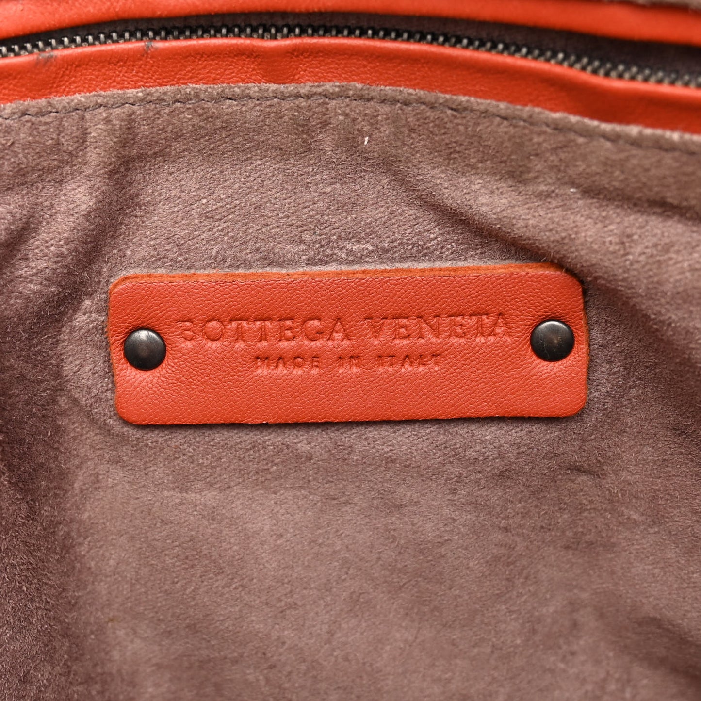 Nappa Intrecciato Nodini Crossbody Messenger Red